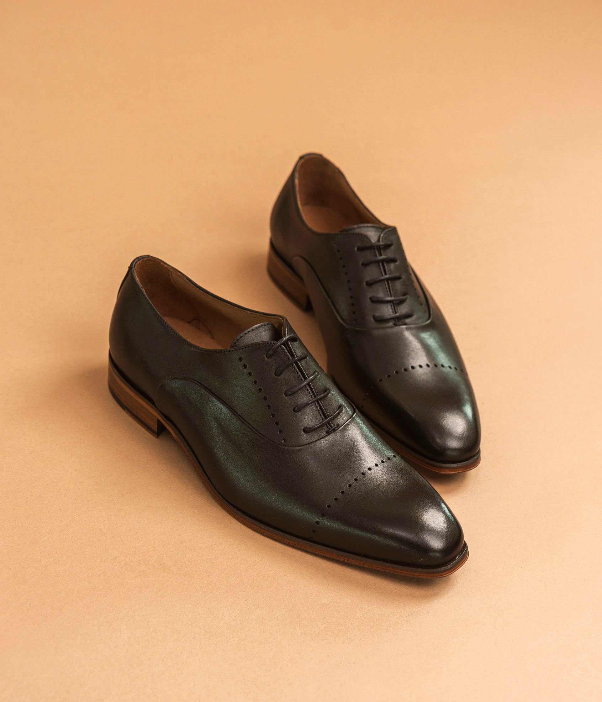BLACK LASZLO DERBY City shoes MEN Bocage