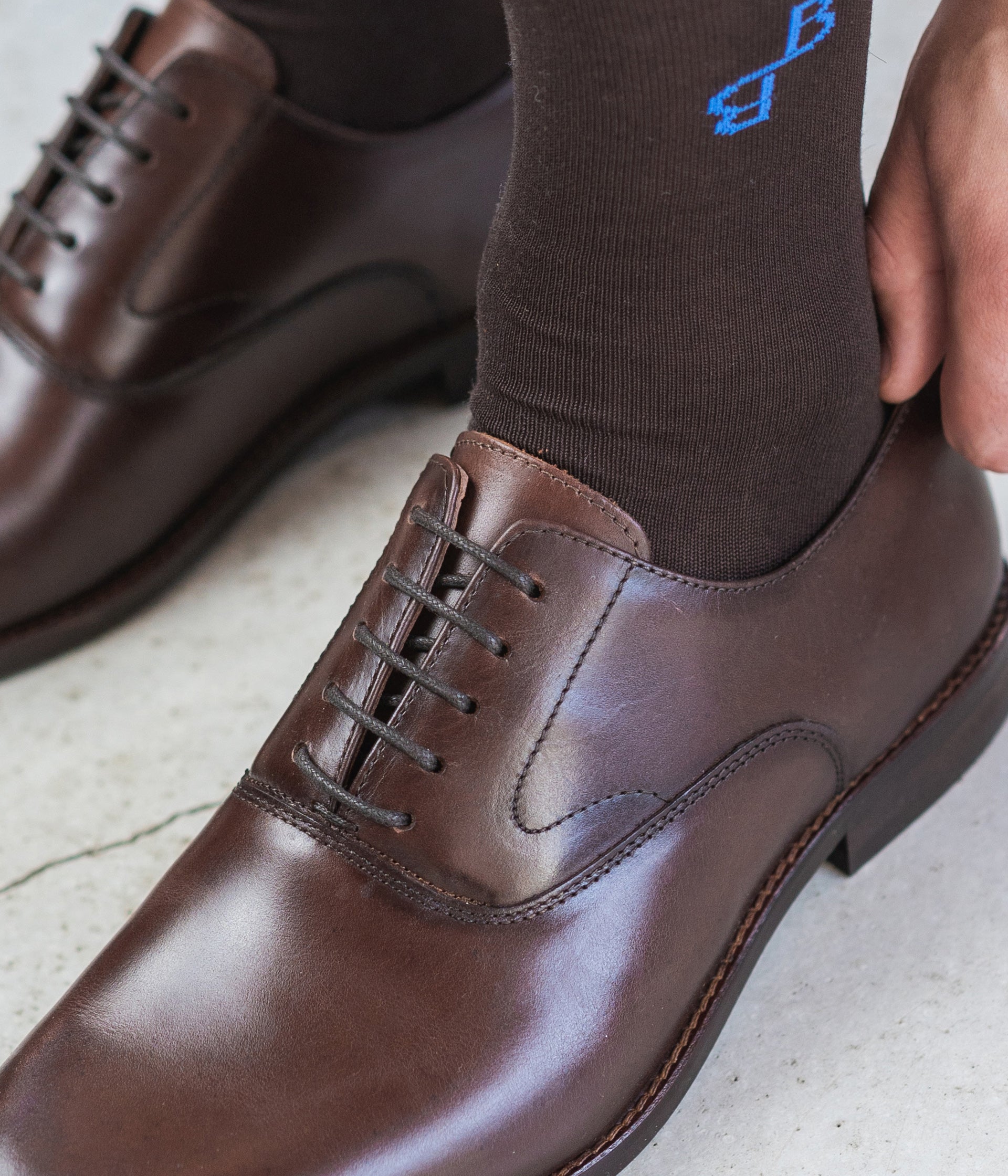 BROWN LUCIAN DERBY City shoes MEN Bocage