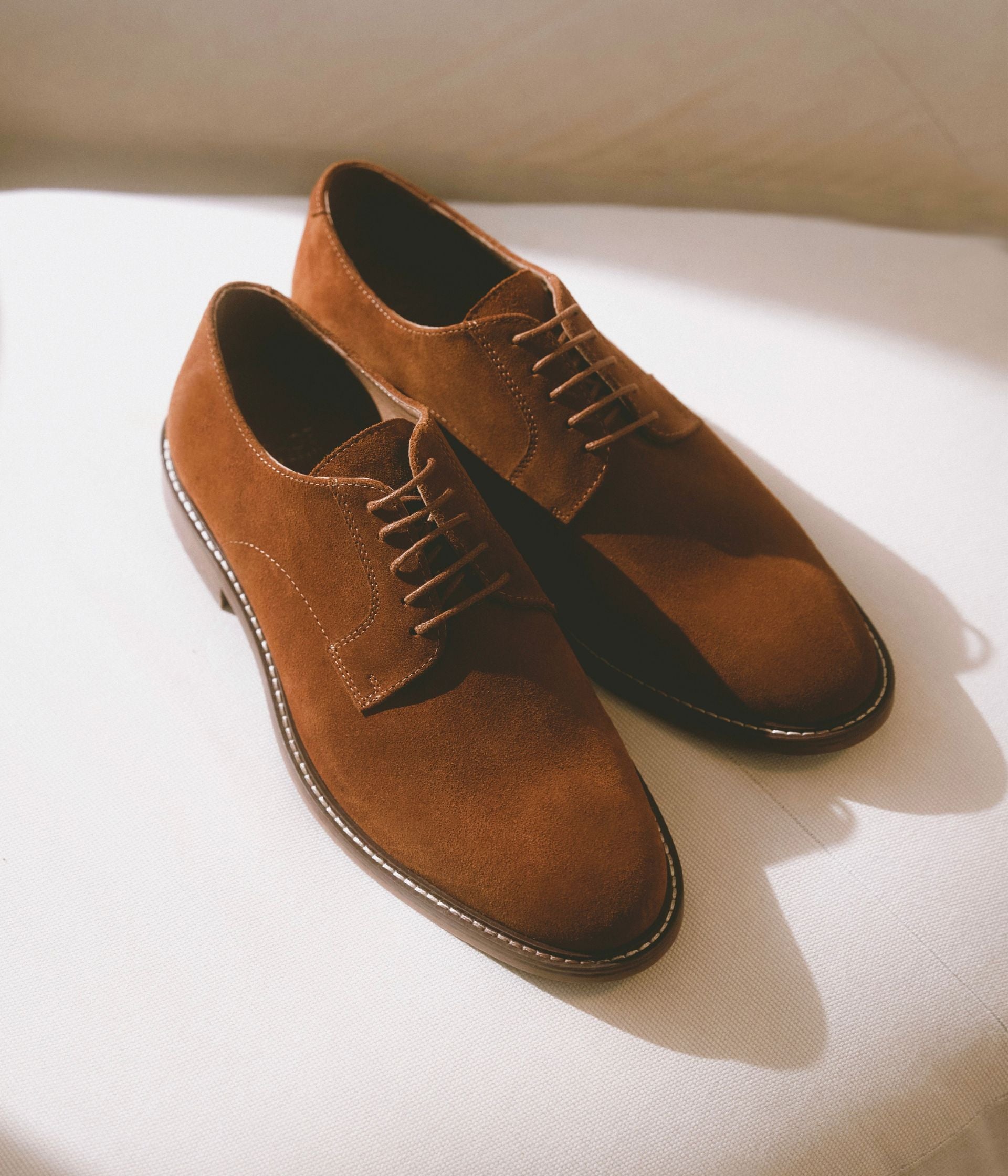 Mens brown suede casual shoes best sale