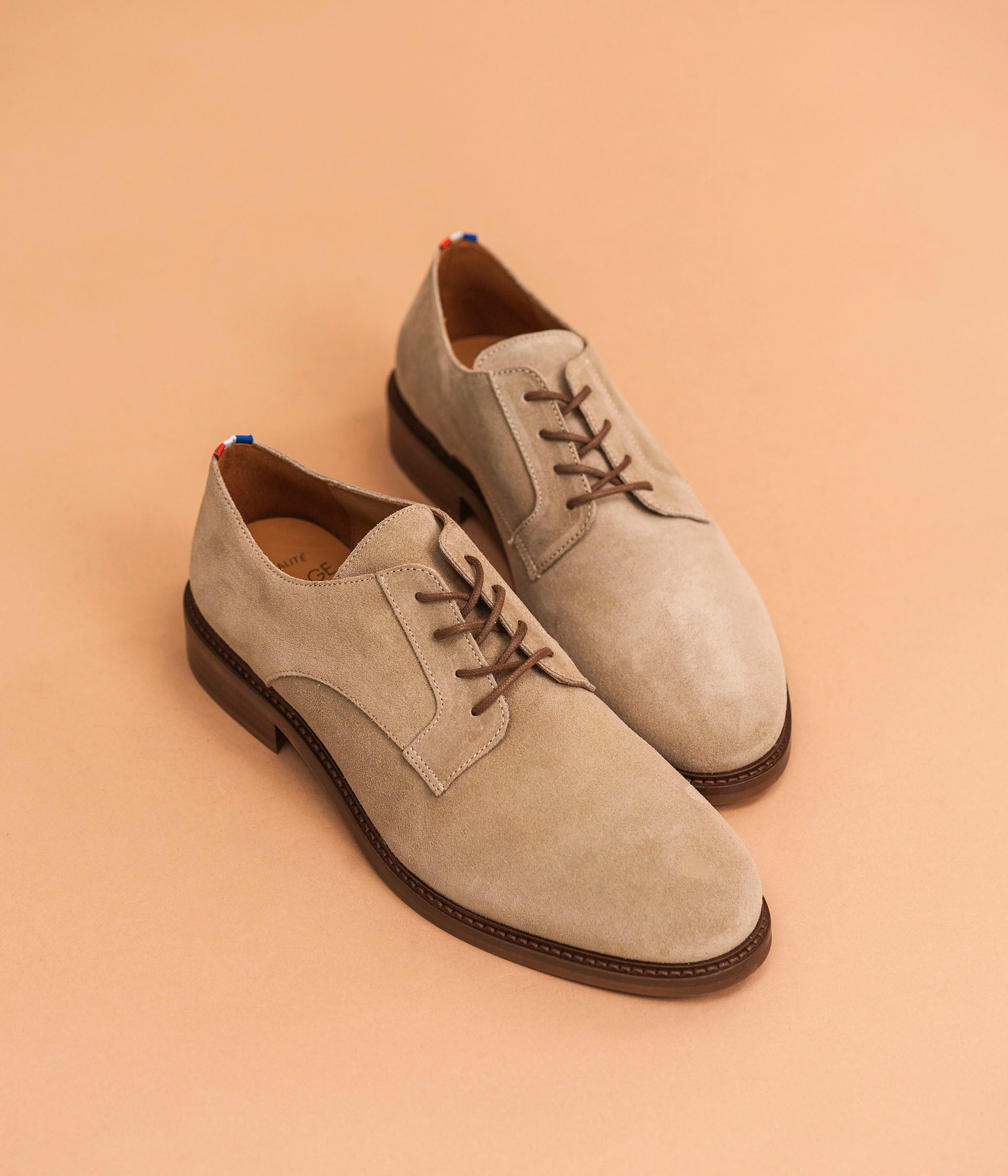 Casual suede derby shoes online