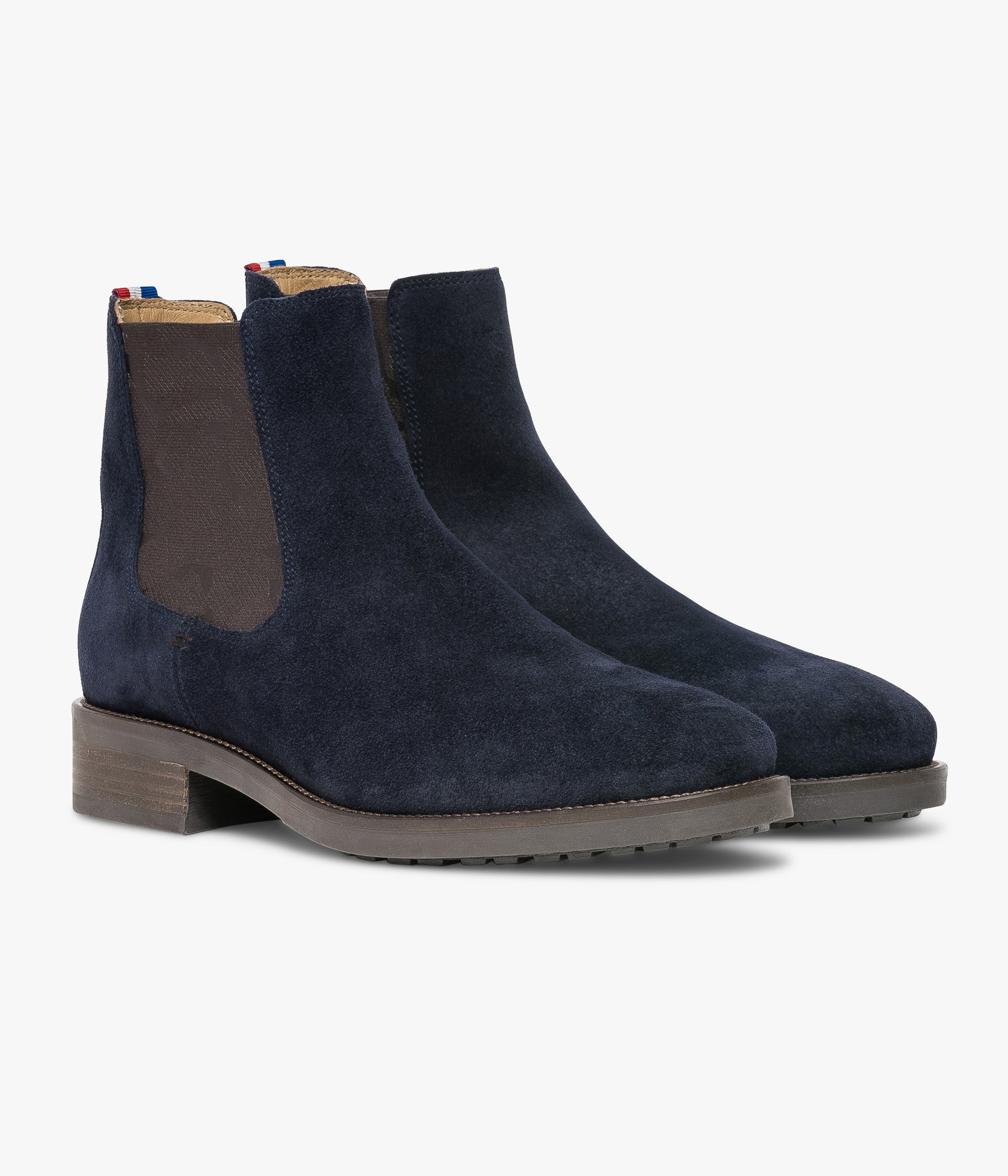 Navy blue chelsea boots online