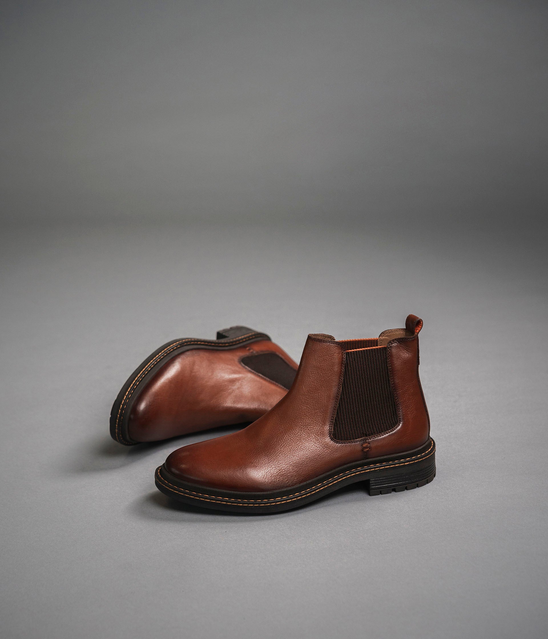 Mens cognac dress boots new arrivals