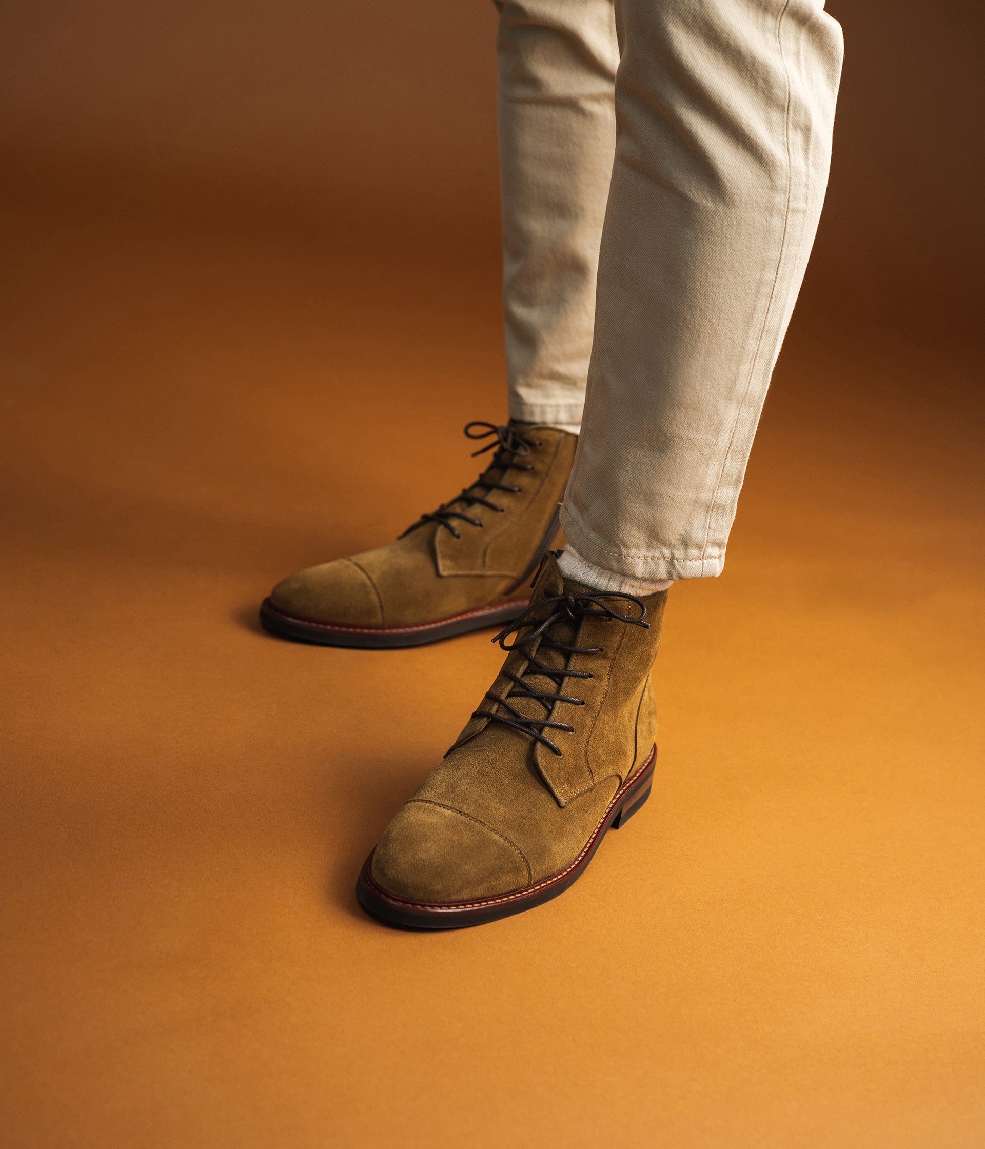 Tobacco colored boots online