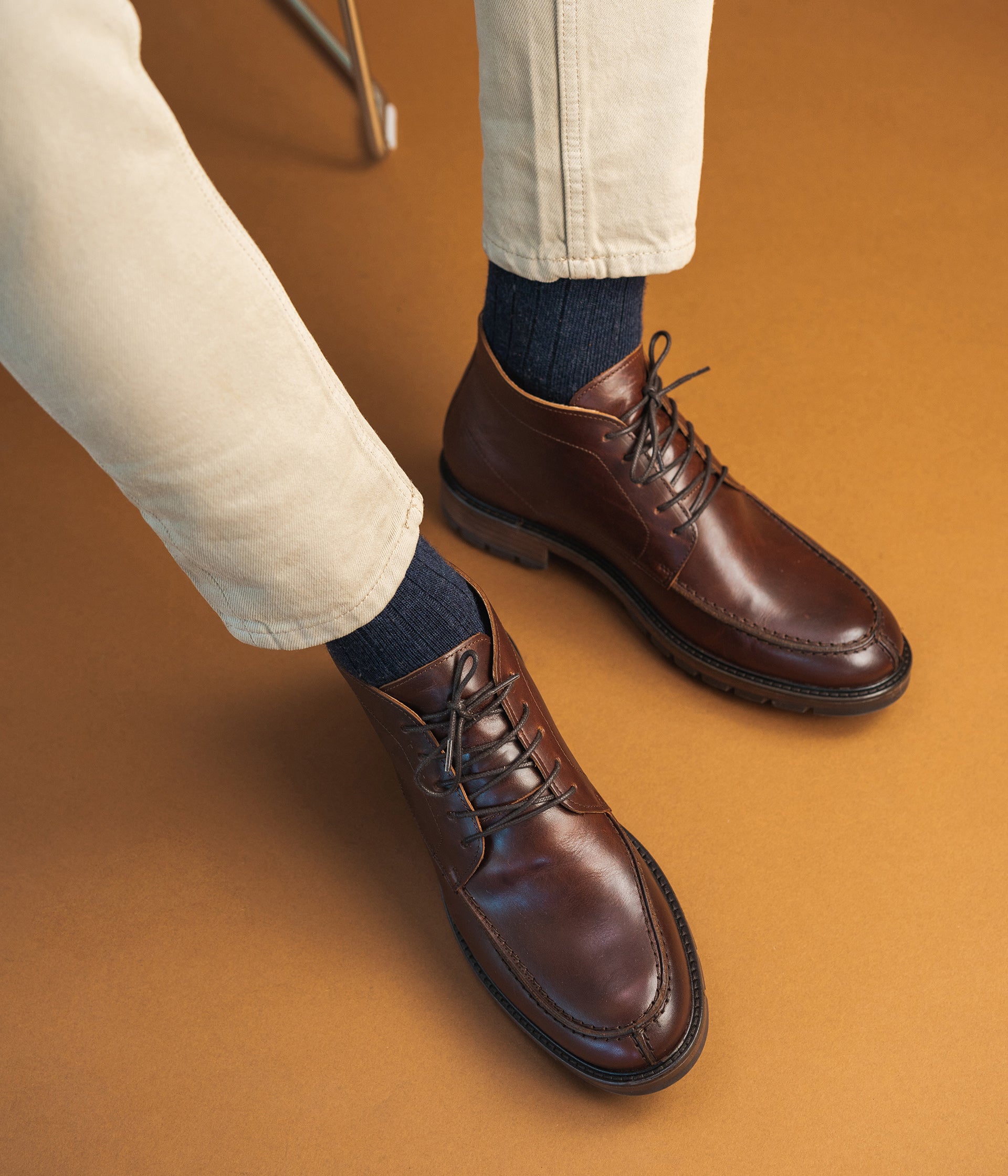 COGNAC GUILLAUME LOW ANKLE BOOTS Boots MEN Bocage