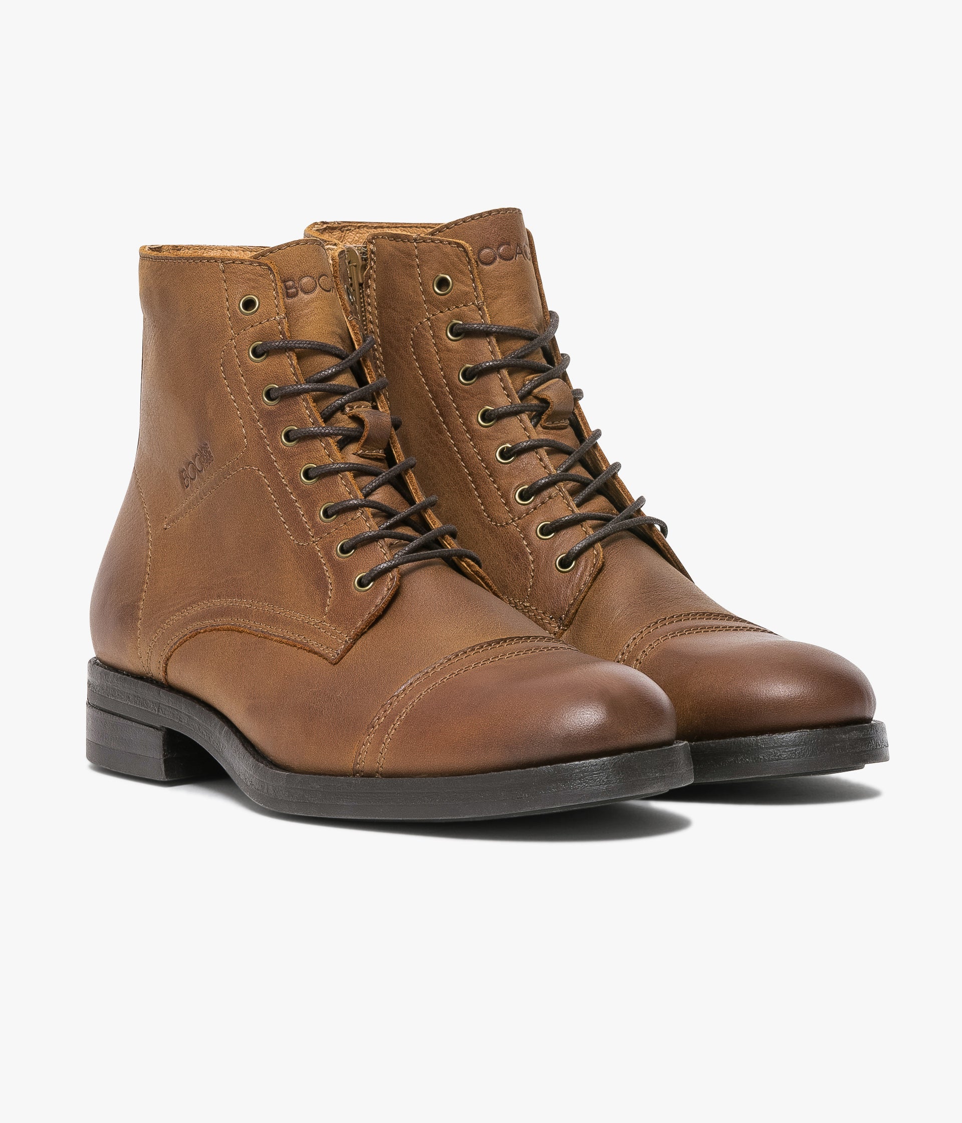CAMEL RIPLEY ANKLE BOOTS Boots MEN Bocage