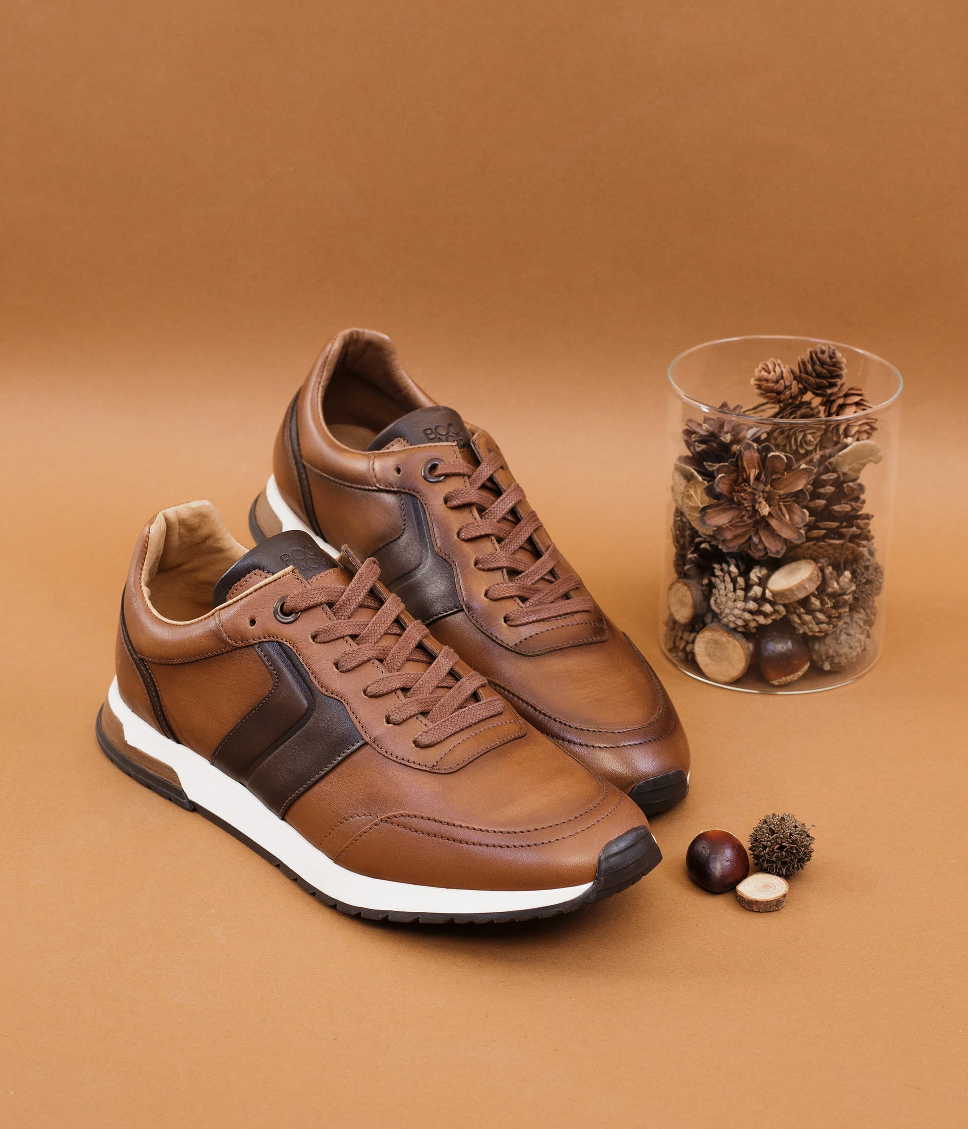Baskets homme cuir shop