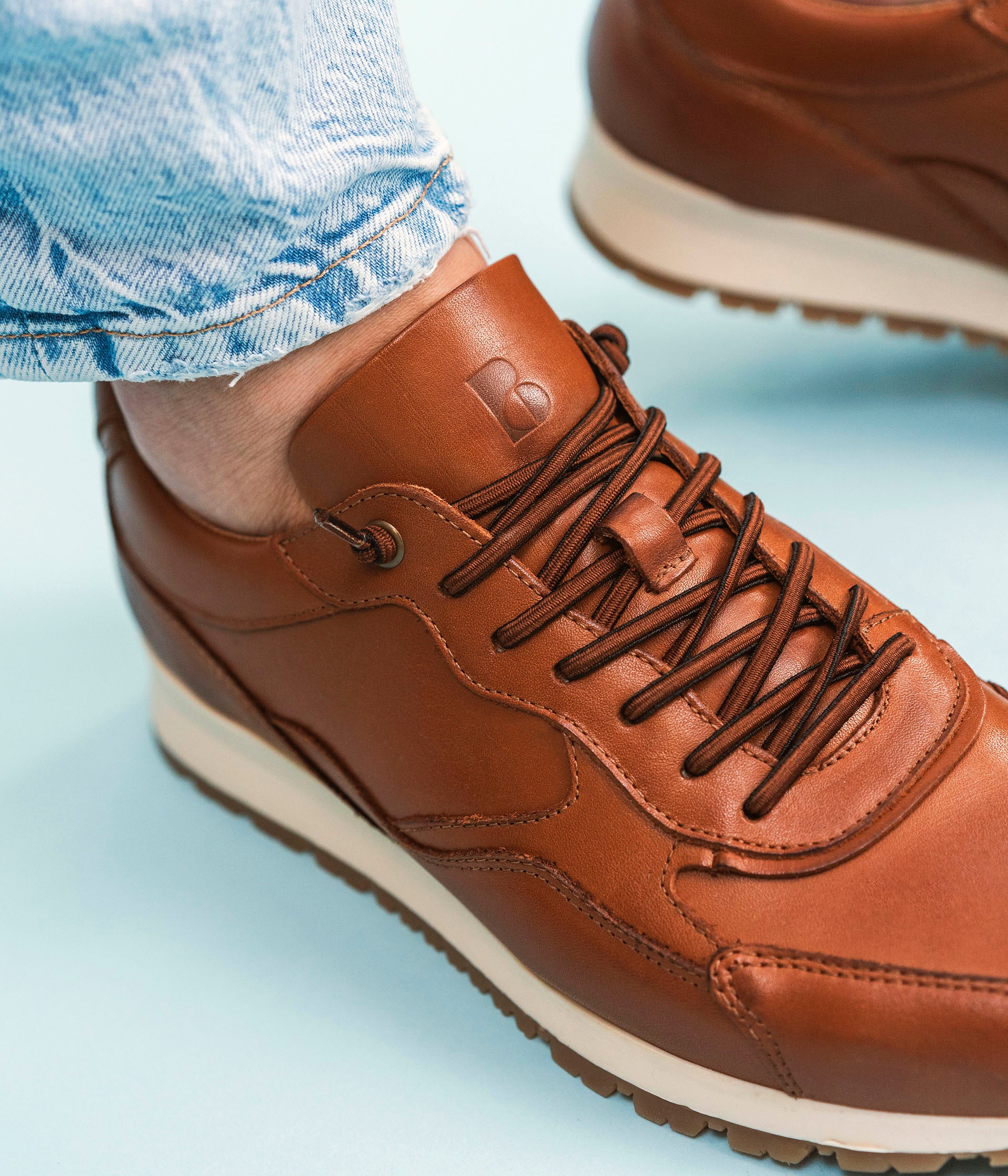 COGNAC LUCAS SNEAKERS Sneakers MEN Bocage