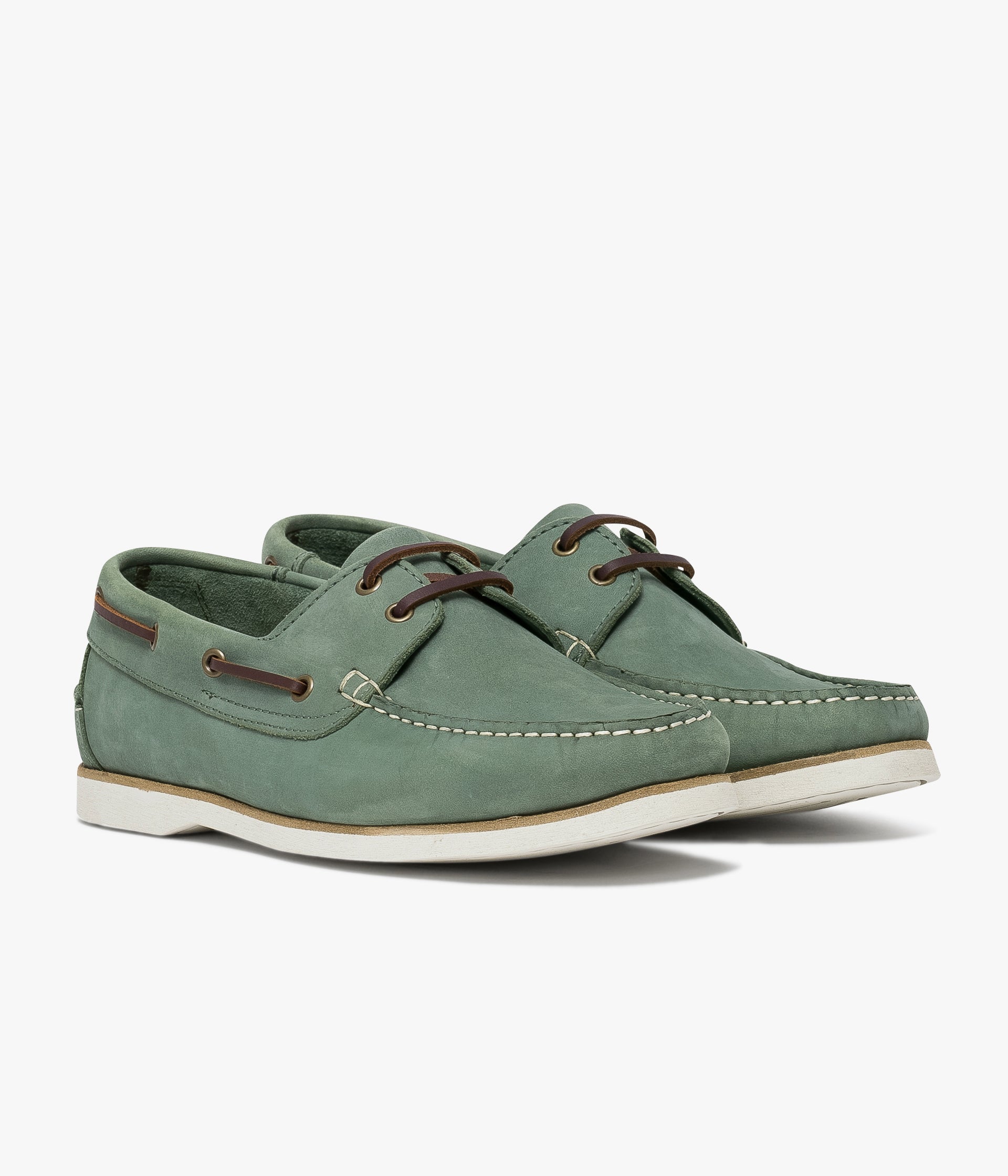Green deck shoes sales