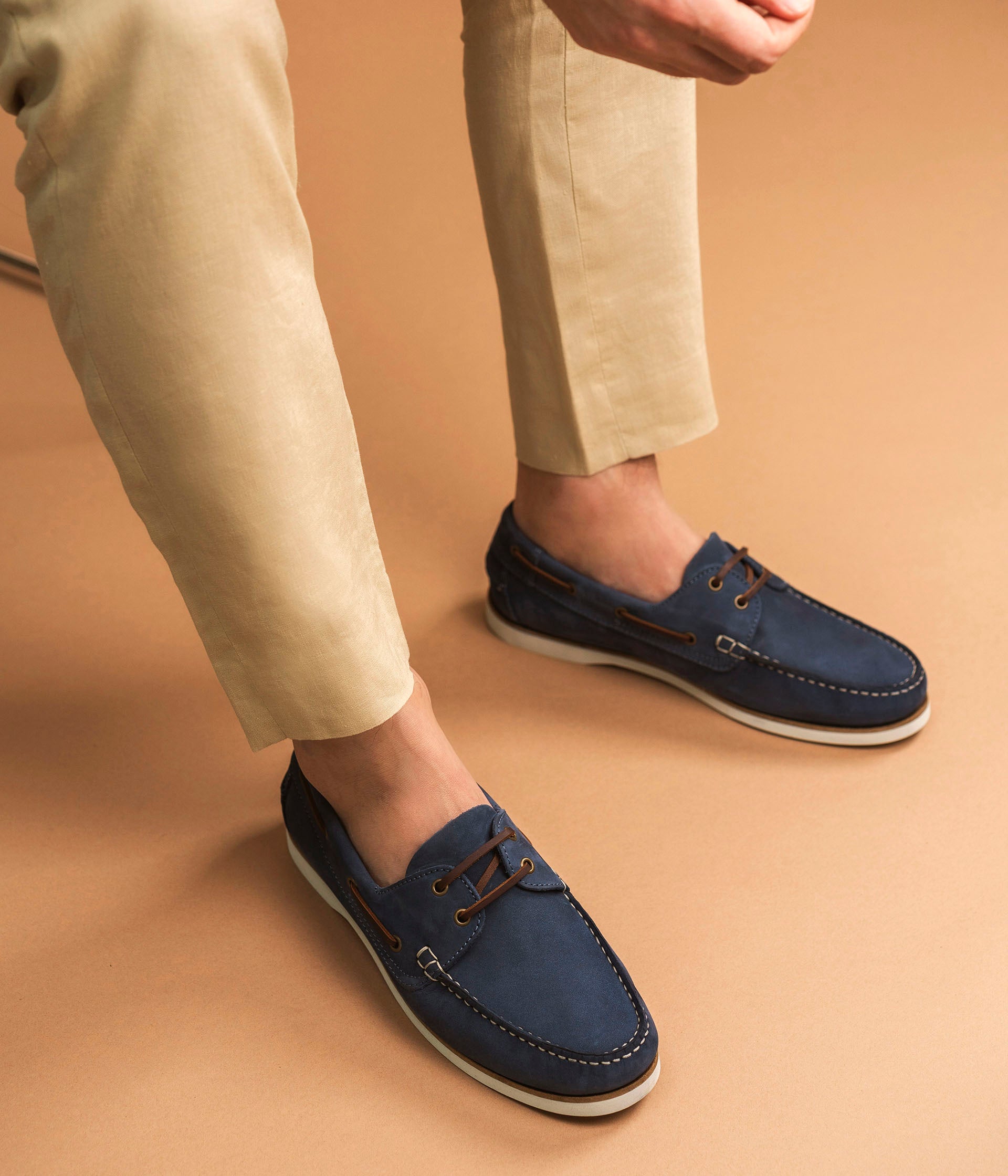 Blue deck shoes mens online