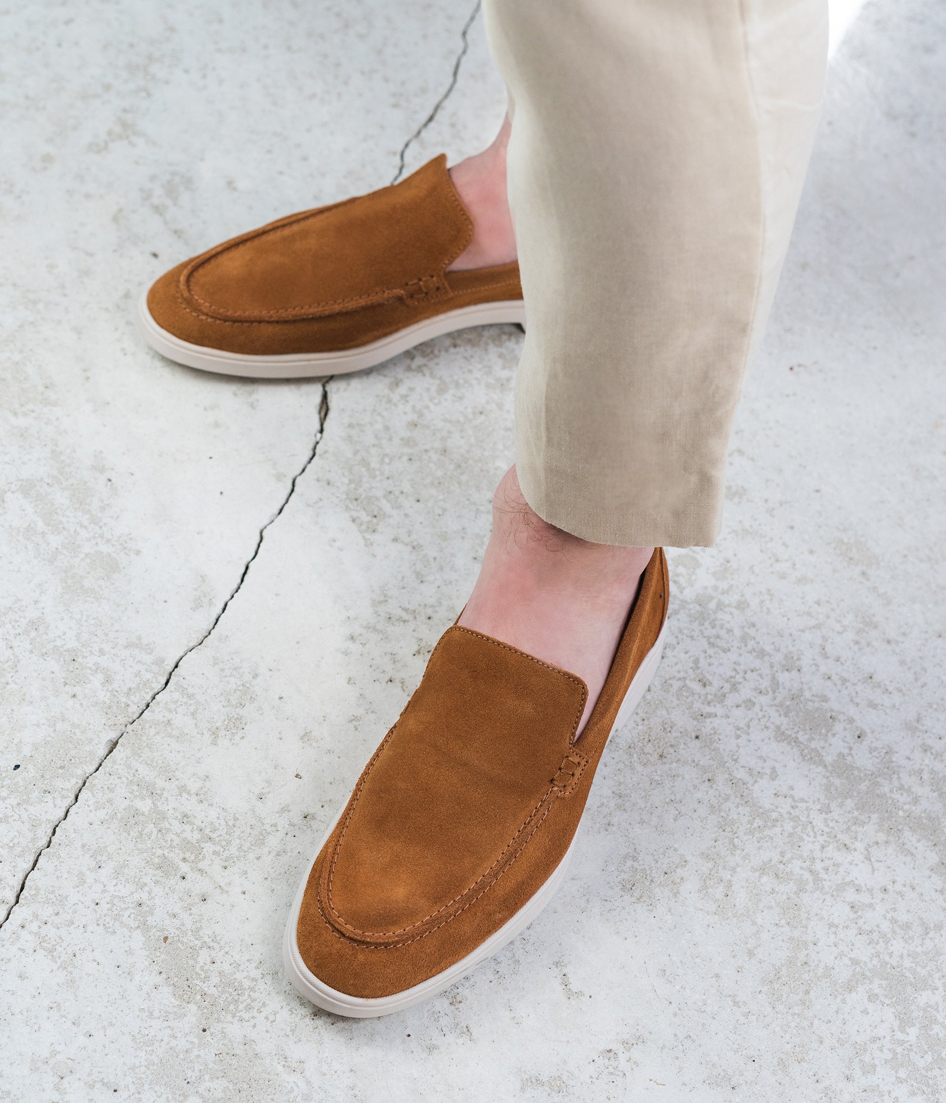 Mocassin suede homme best sale