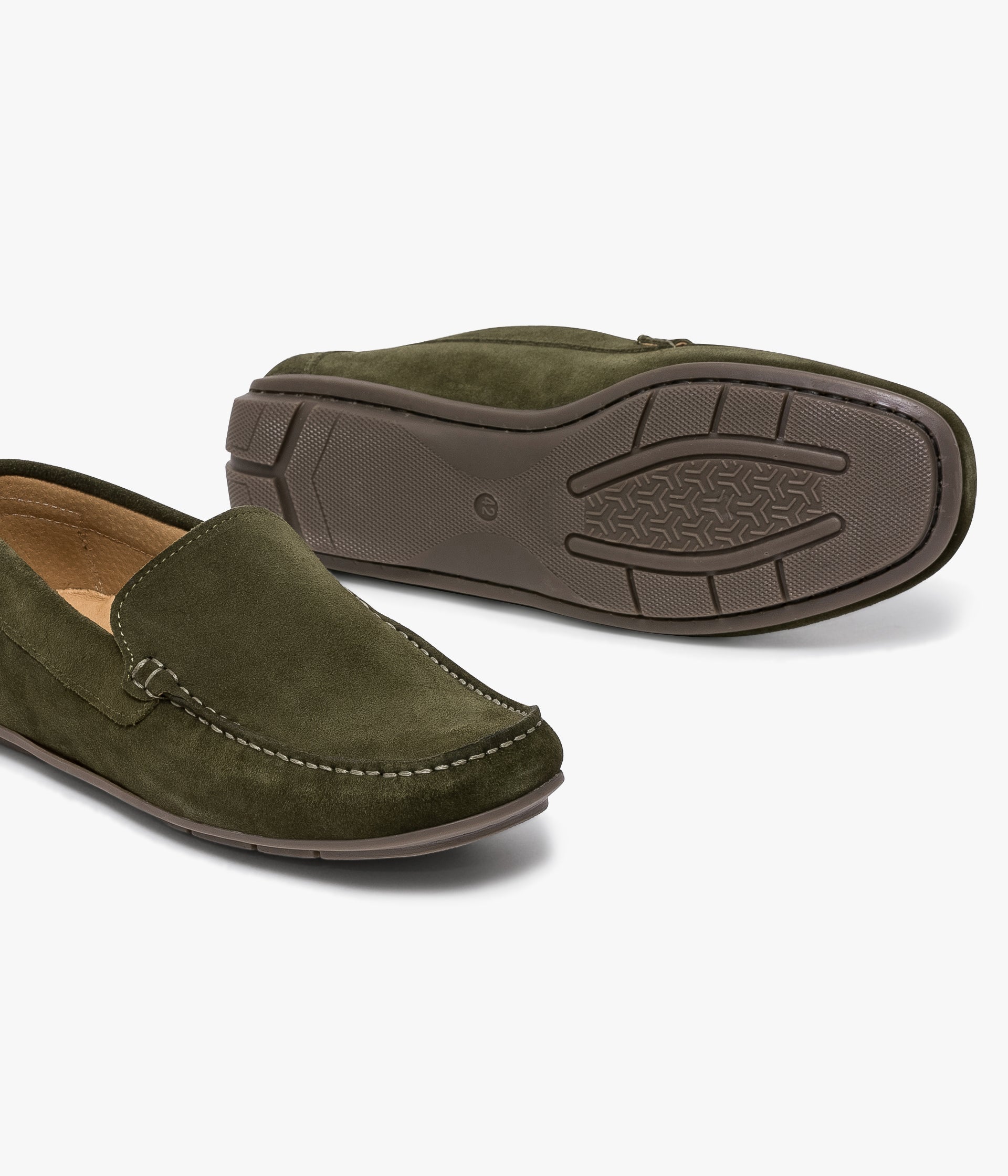 Mens green suede dress shoes deals