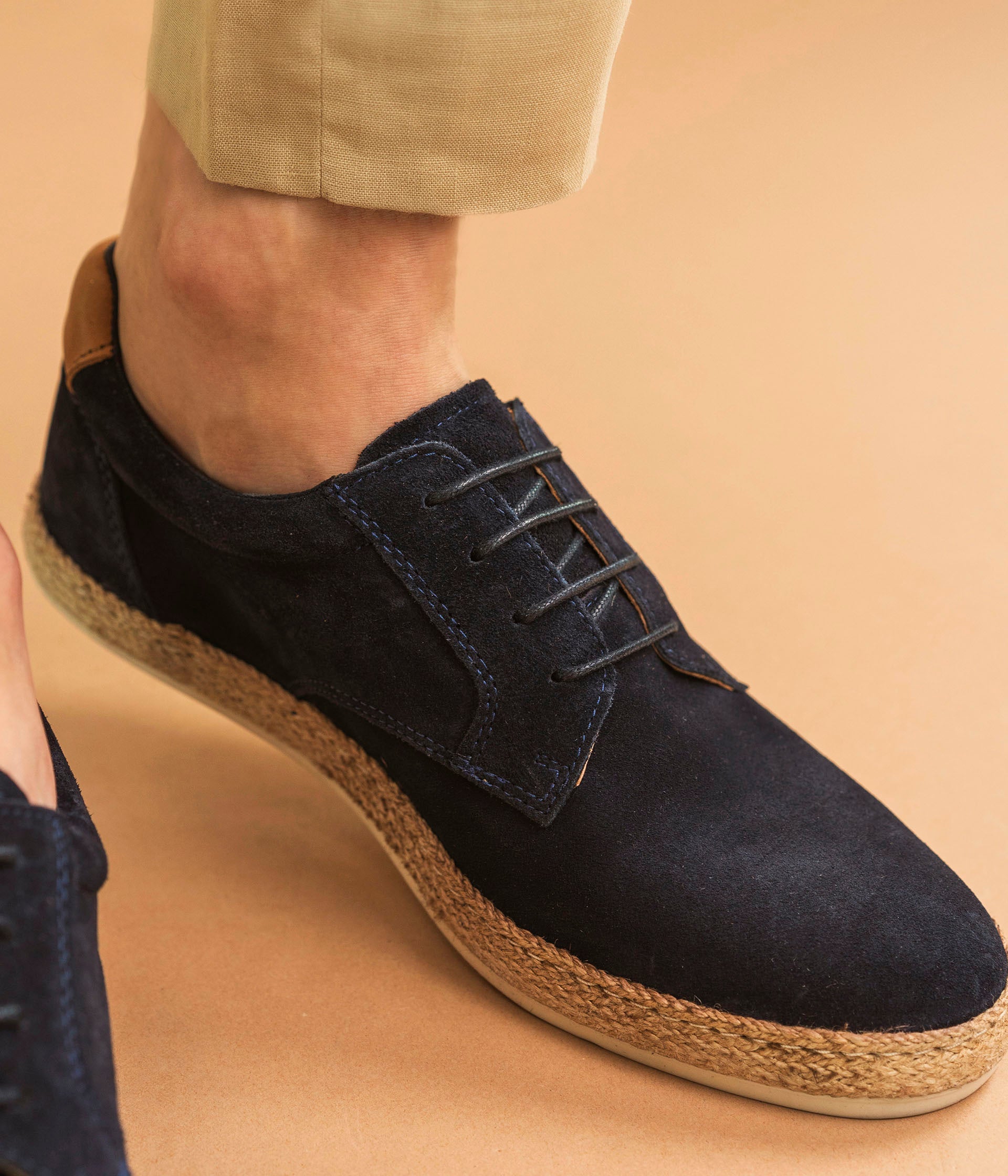 DERBY JOANNES MARINE Canvas espadrilles MEN Bocage