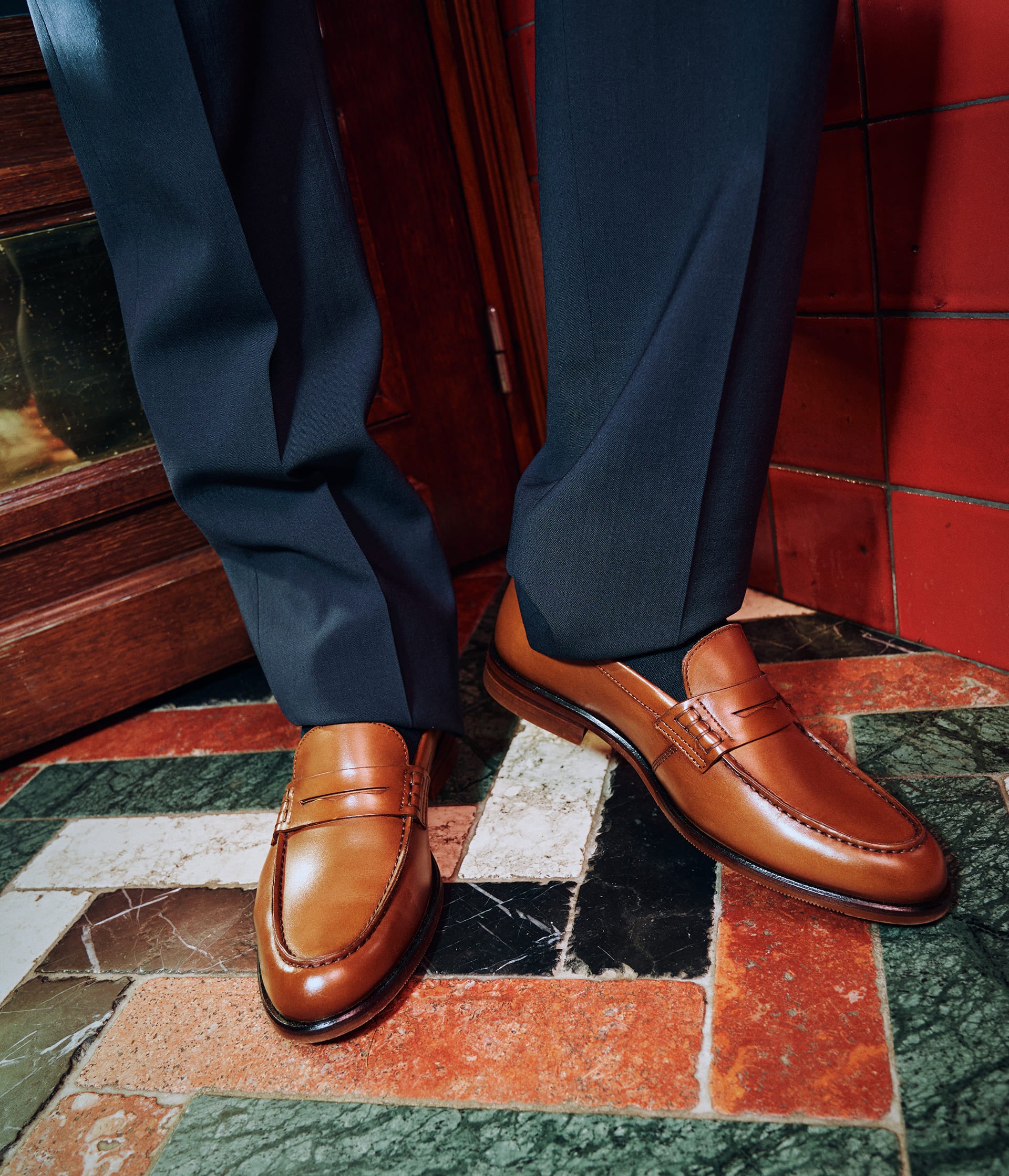 LENNOX COGNAC MOCCASIN City shoes MEN Bocage