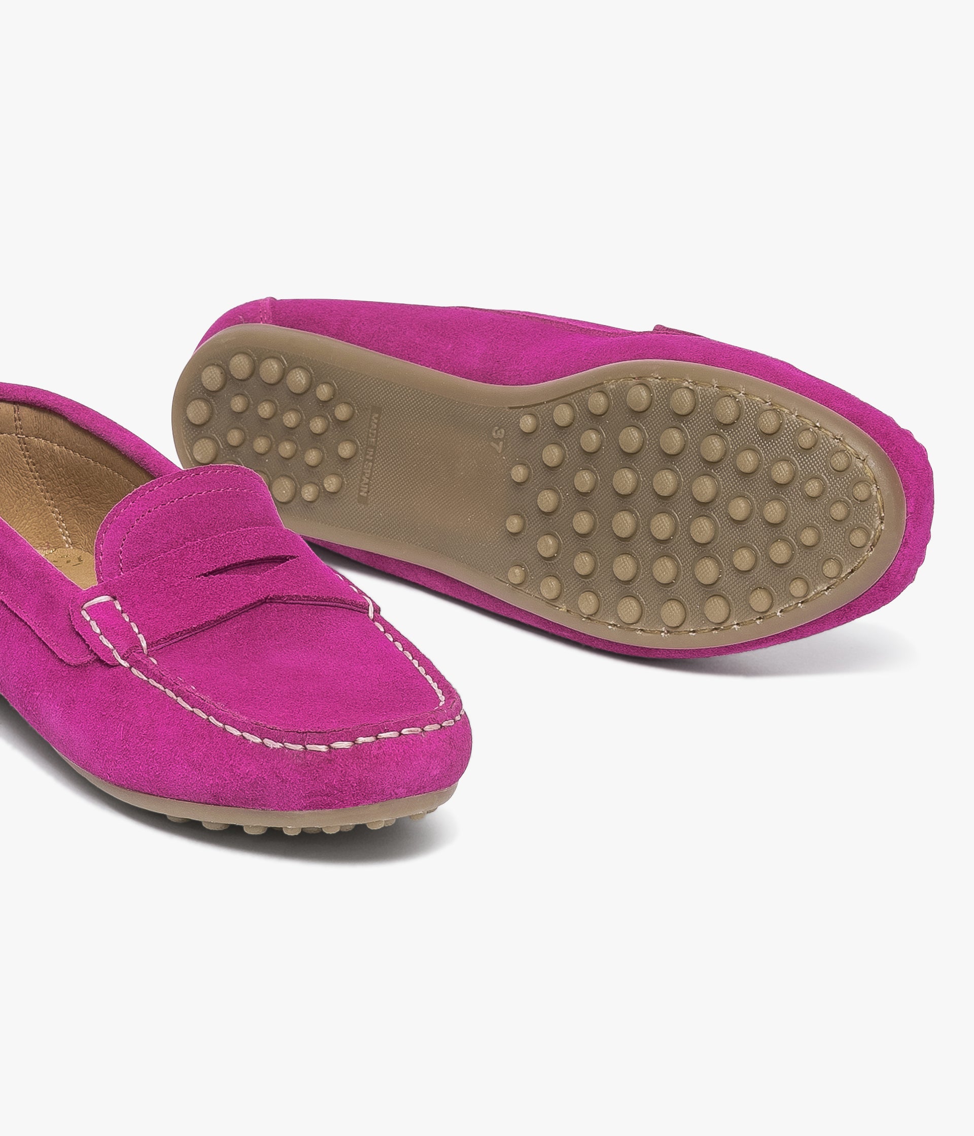 Fuchsia loafers mens clearance
