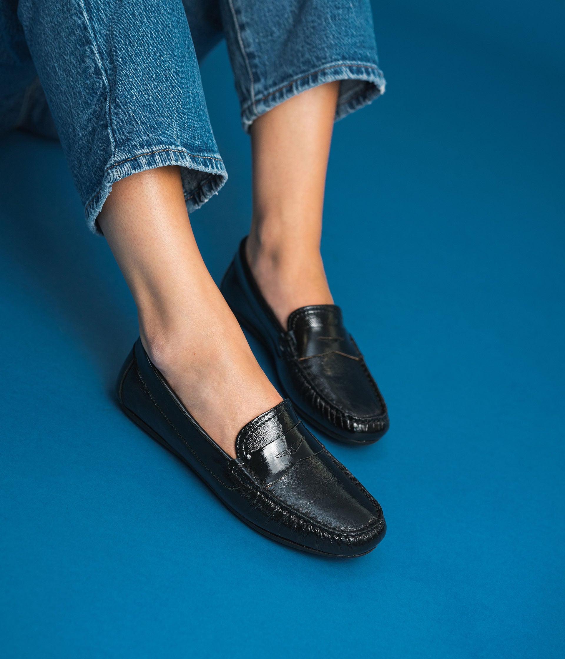 BLACK AMIGO LOAFER Flats Loafers WOMEN Bocage