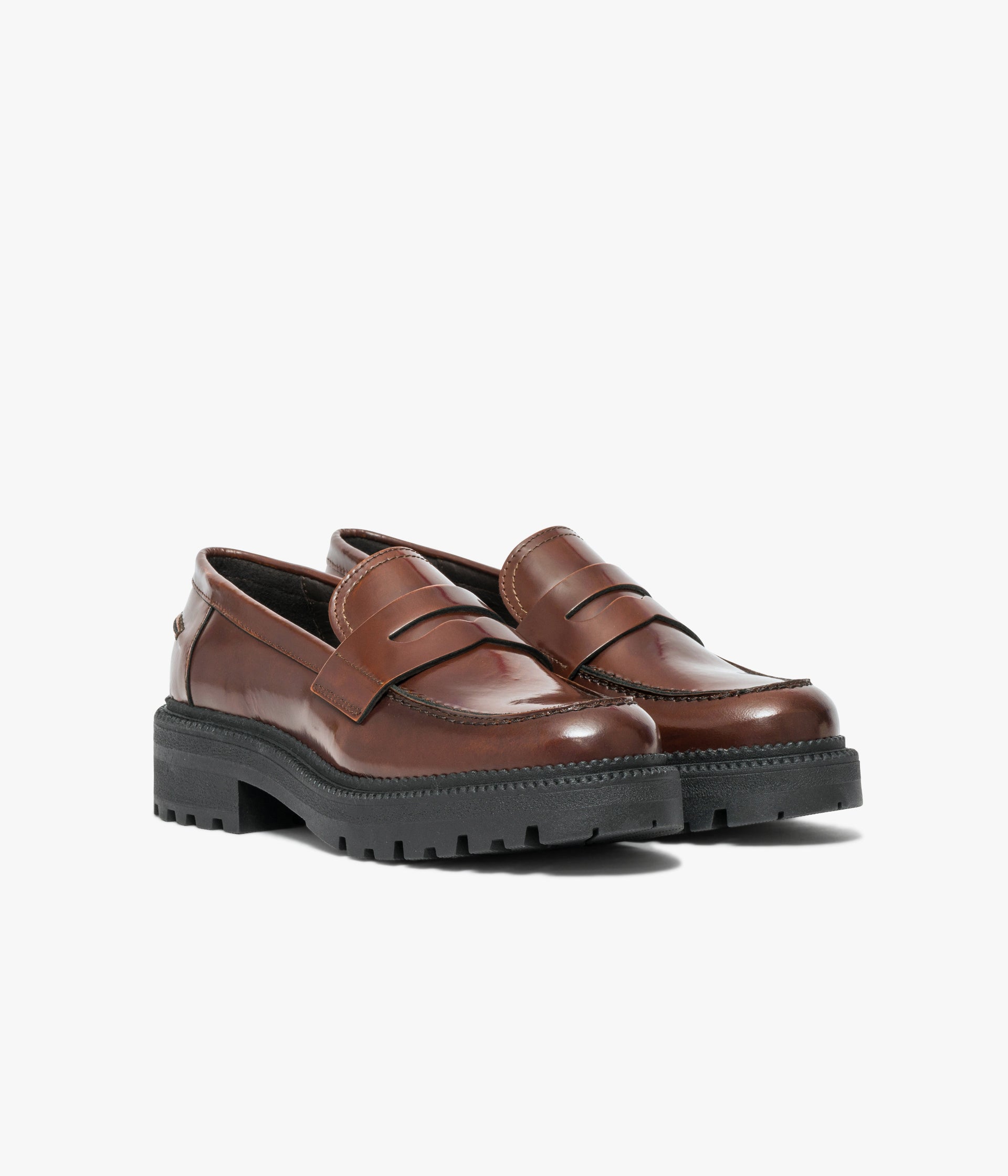 ALANNA COGNAC LOAFER Flats Loafers WOMEN Bocage