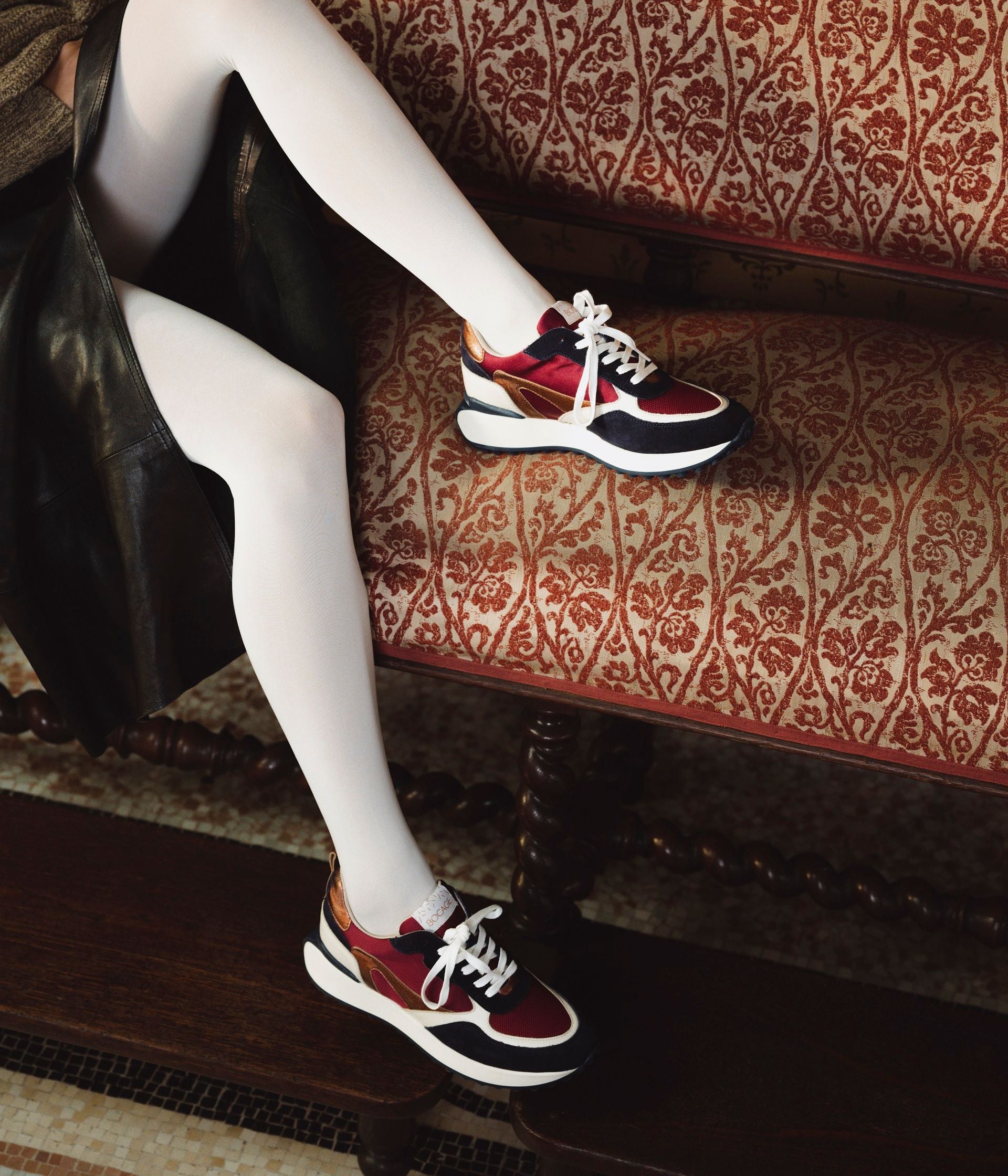 Sneakers bocage femme sales