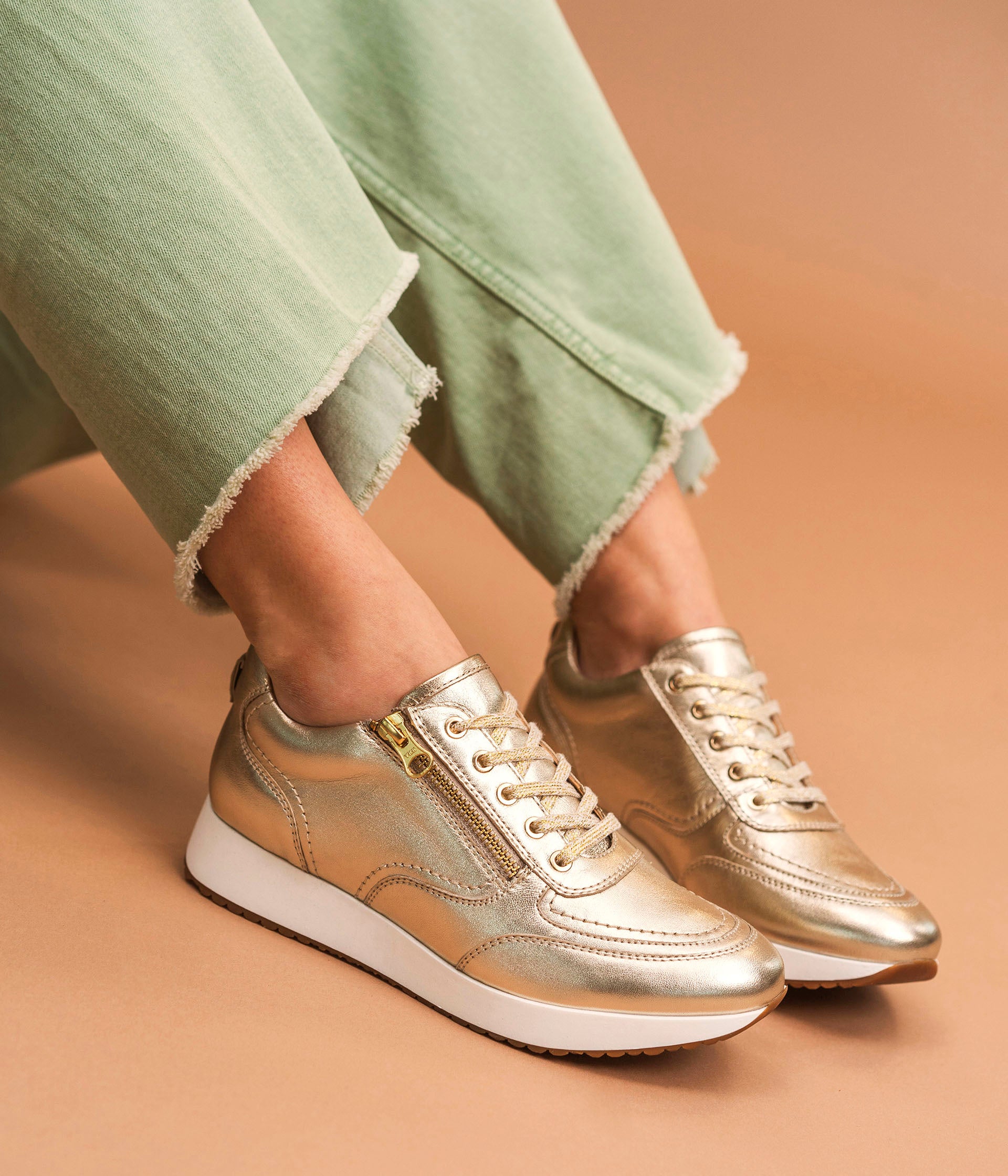 Sneakers femme or best sale