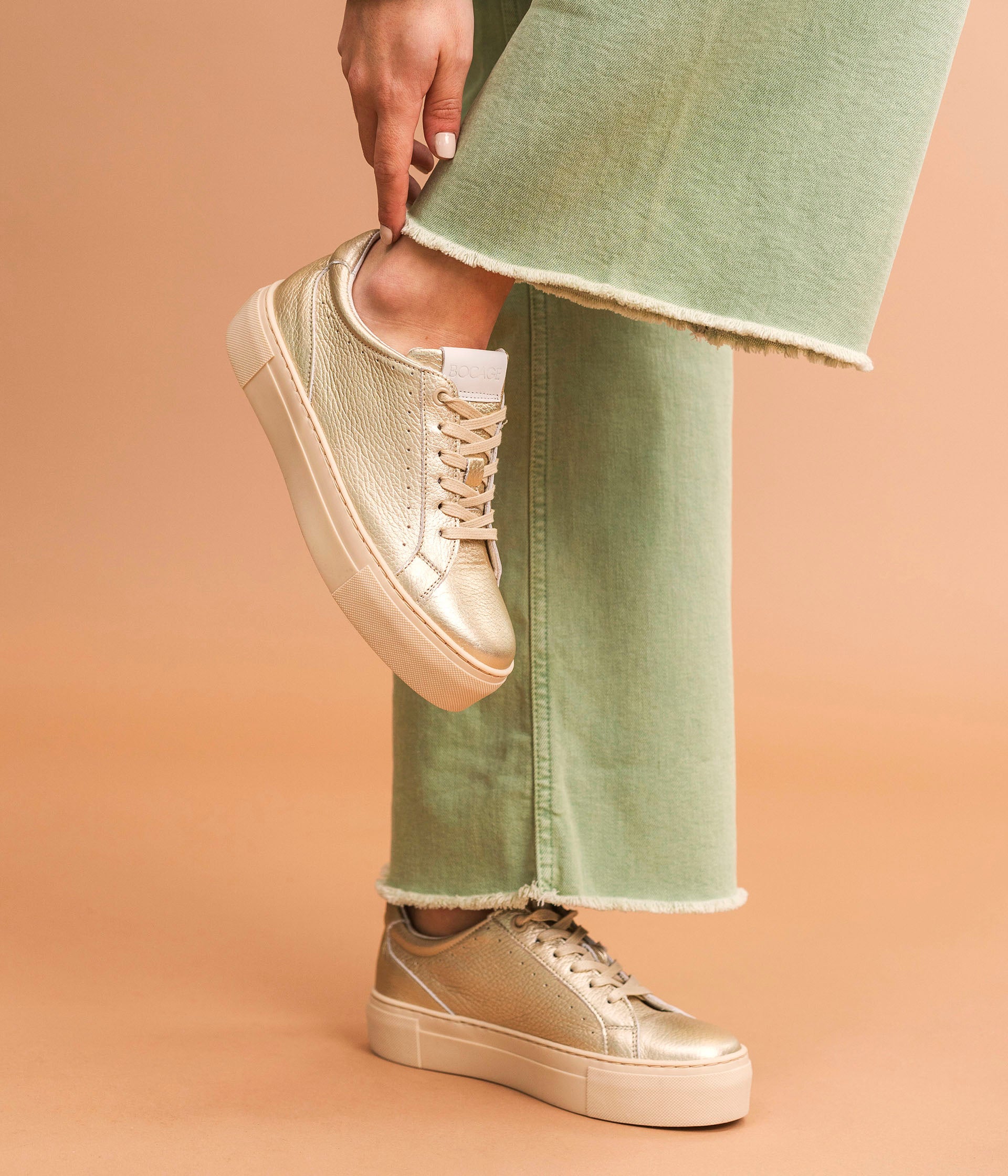 PLATINUM LIZON SNEAKER Sneakers WOMEN Bocage