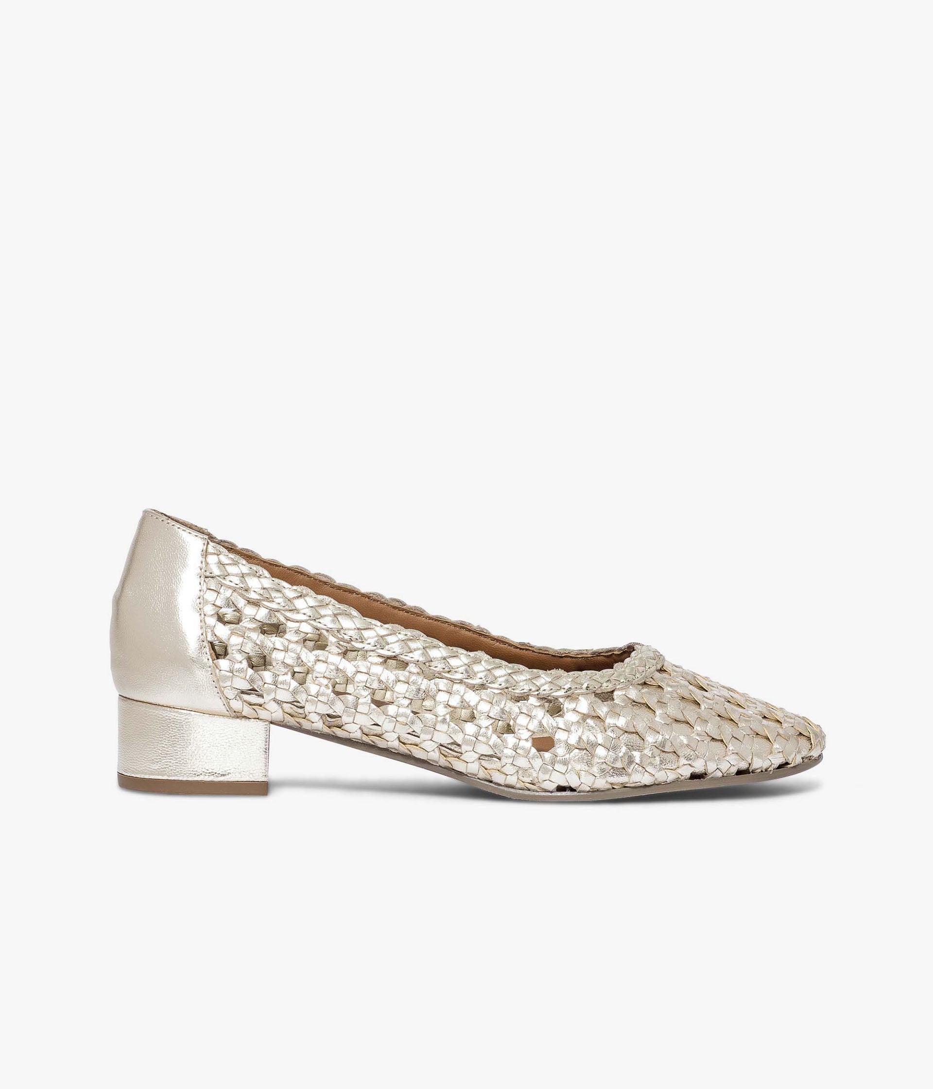 Ballerines tressées hot sale