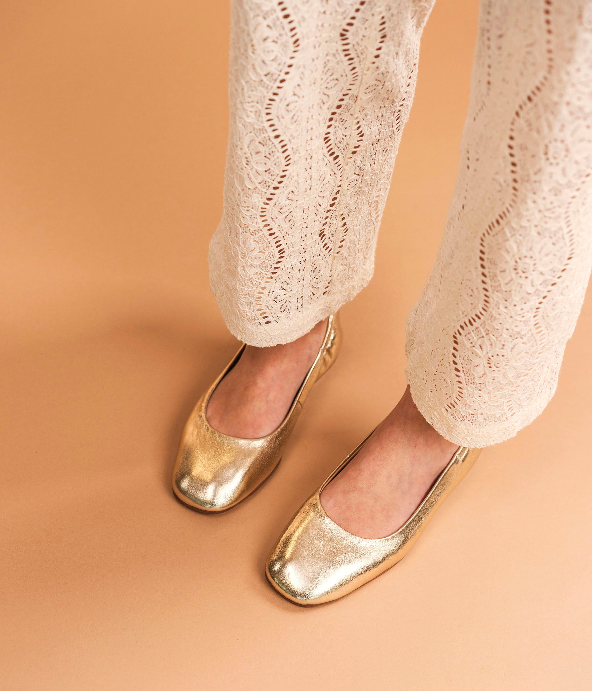 BIKINI PLATINUM BALLET PUMP Ballerina WOMEN Bocage