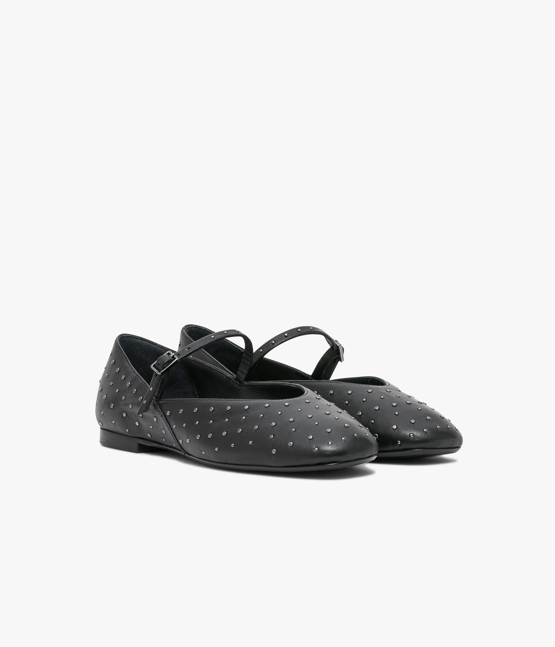 BRITNEY BLACK BALLET PUMP Ballerina WOMEN Bocage