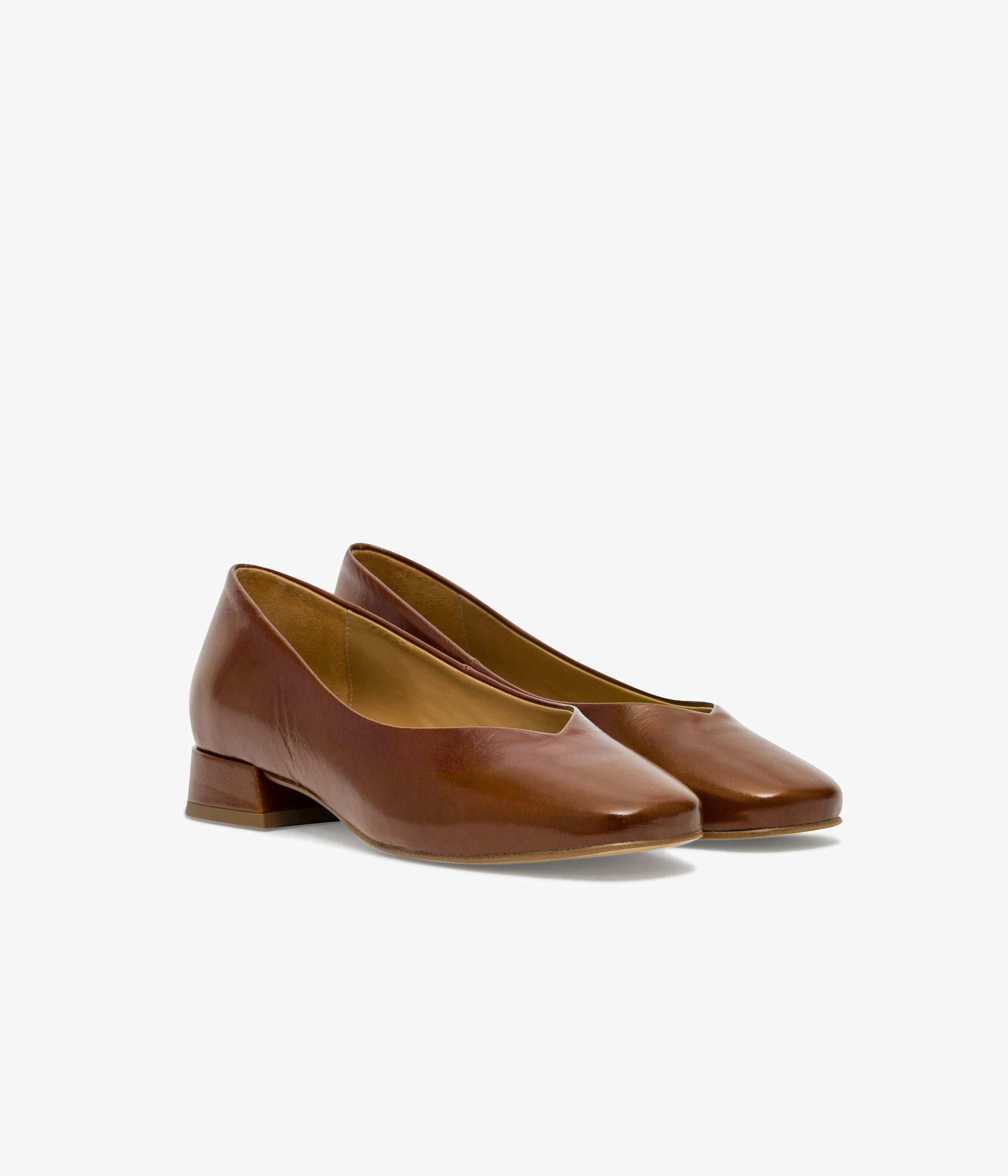 BELLA COGNAC BALLET PUMP Ballerina WOMEN Bocage