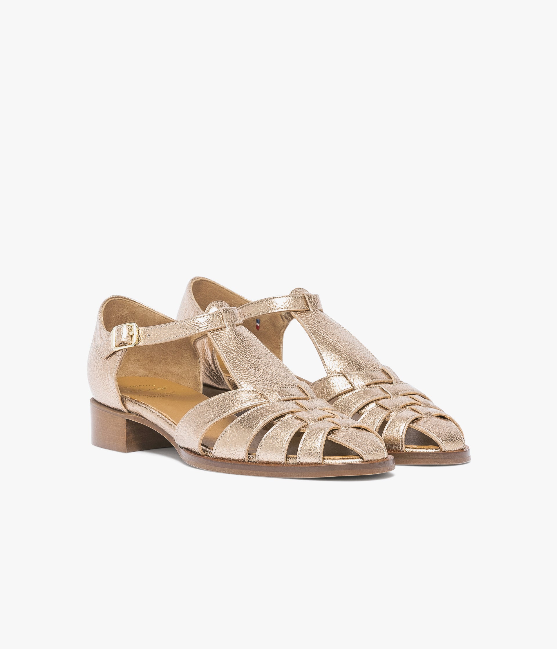 GOLD CHANTY DERBIES Flats Loafers WOMEN Bocage
