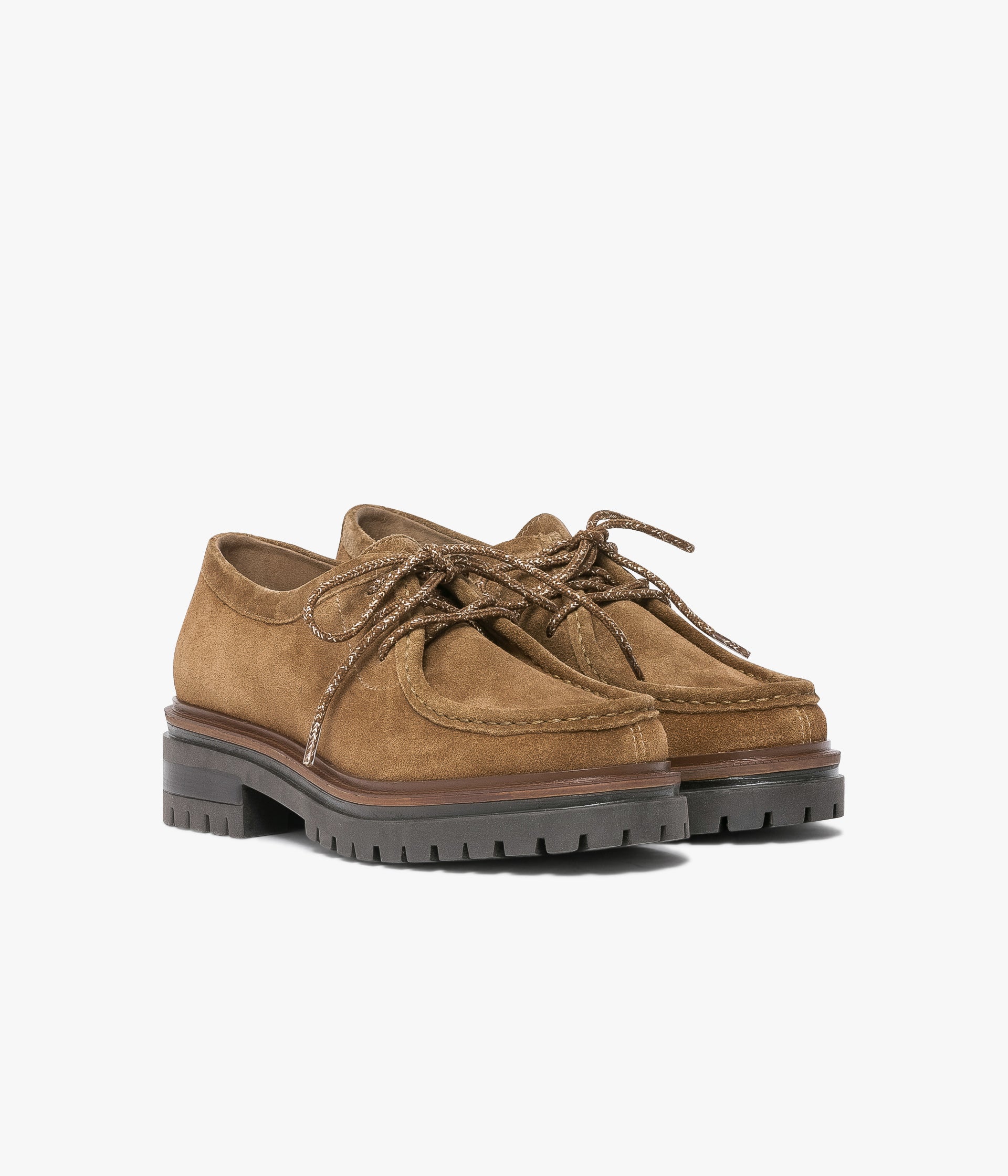 COGNAC CALLIE DERBY Flats Loafers WOMEN Bocage