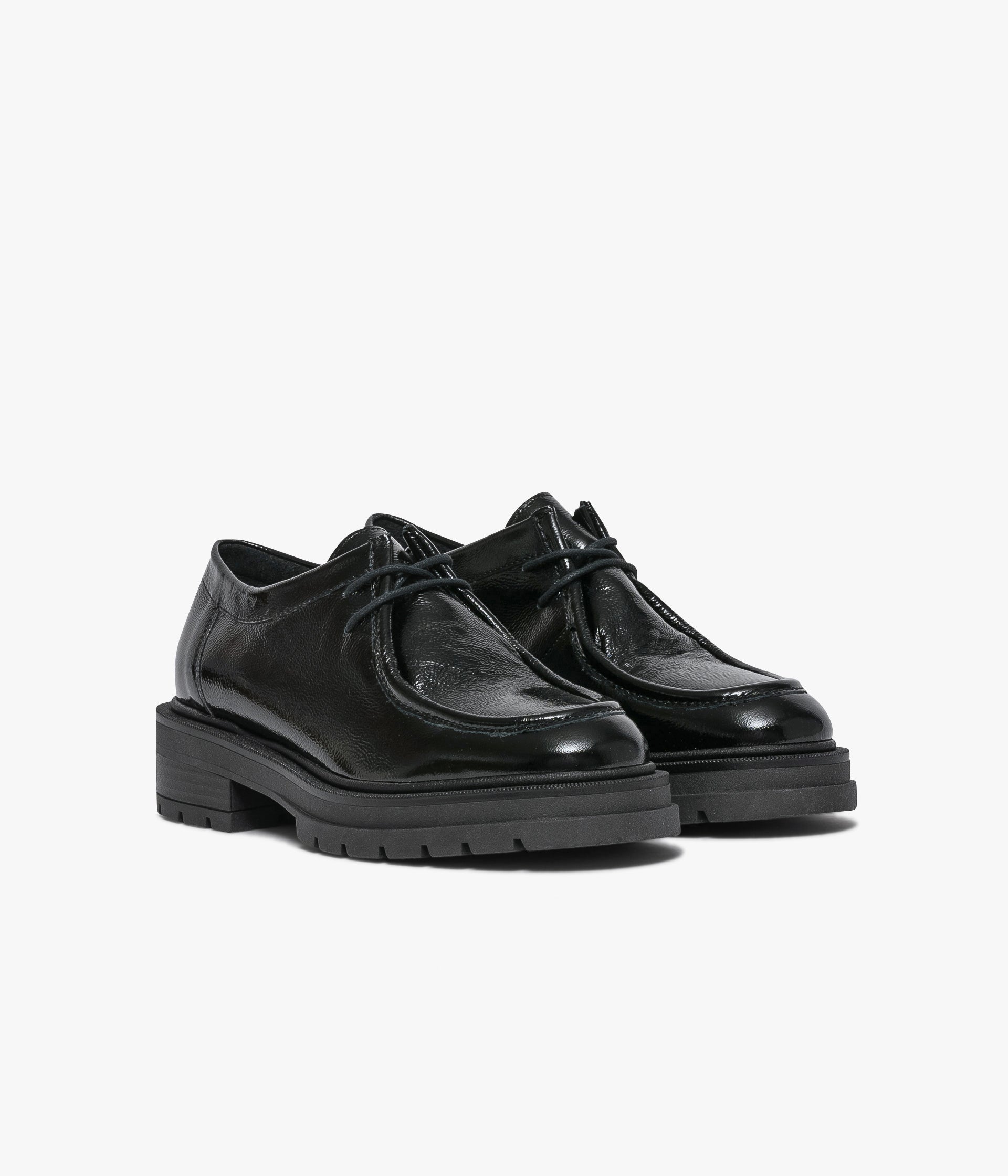 CELINE BLACK DERBY Flats Loafers WOMEN Bocage
