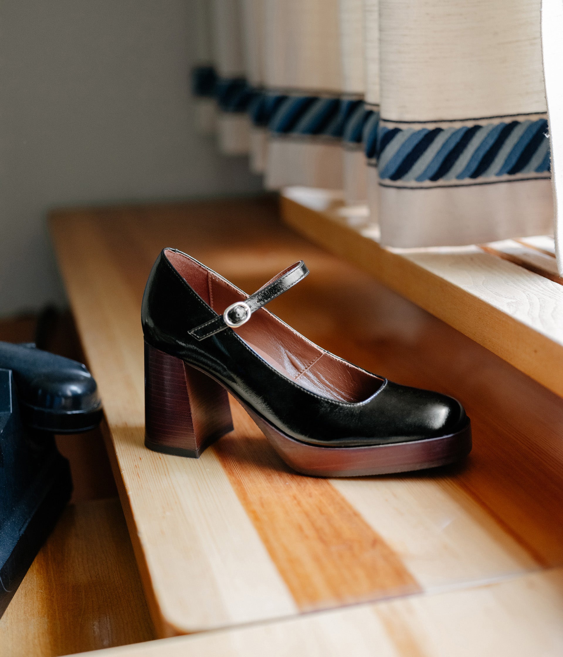 ISMAEL BLACK MARY JANE Heels WOMEN Bocage