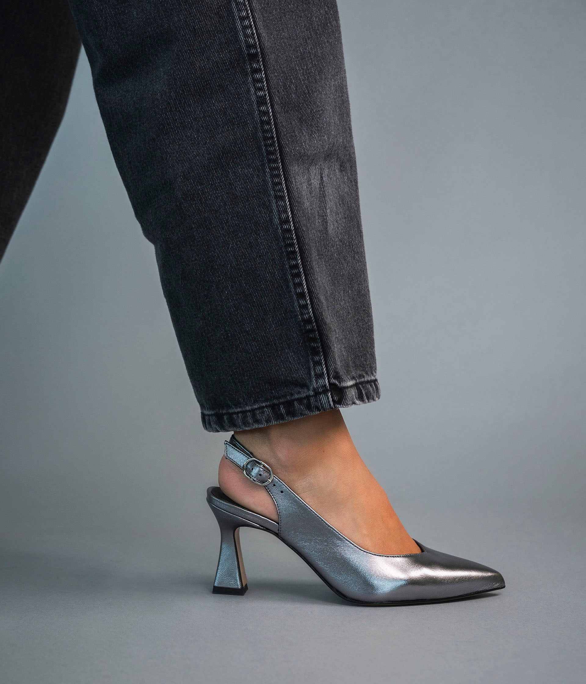 Summer silver pump hot sale