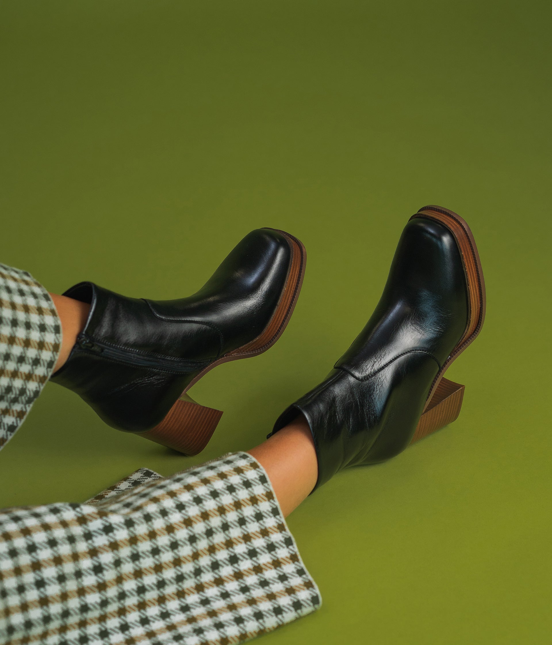 Women s heel low boots BOCAGE