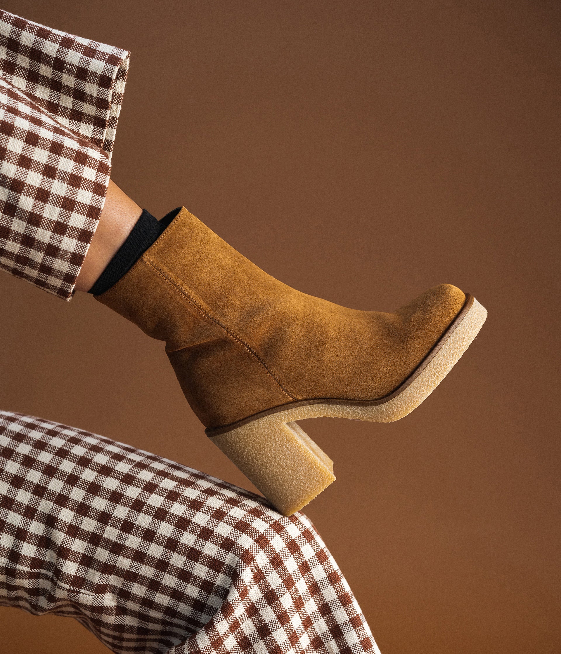 COGNAC ELIZE BOOTS Low boots WOMEN Bocage