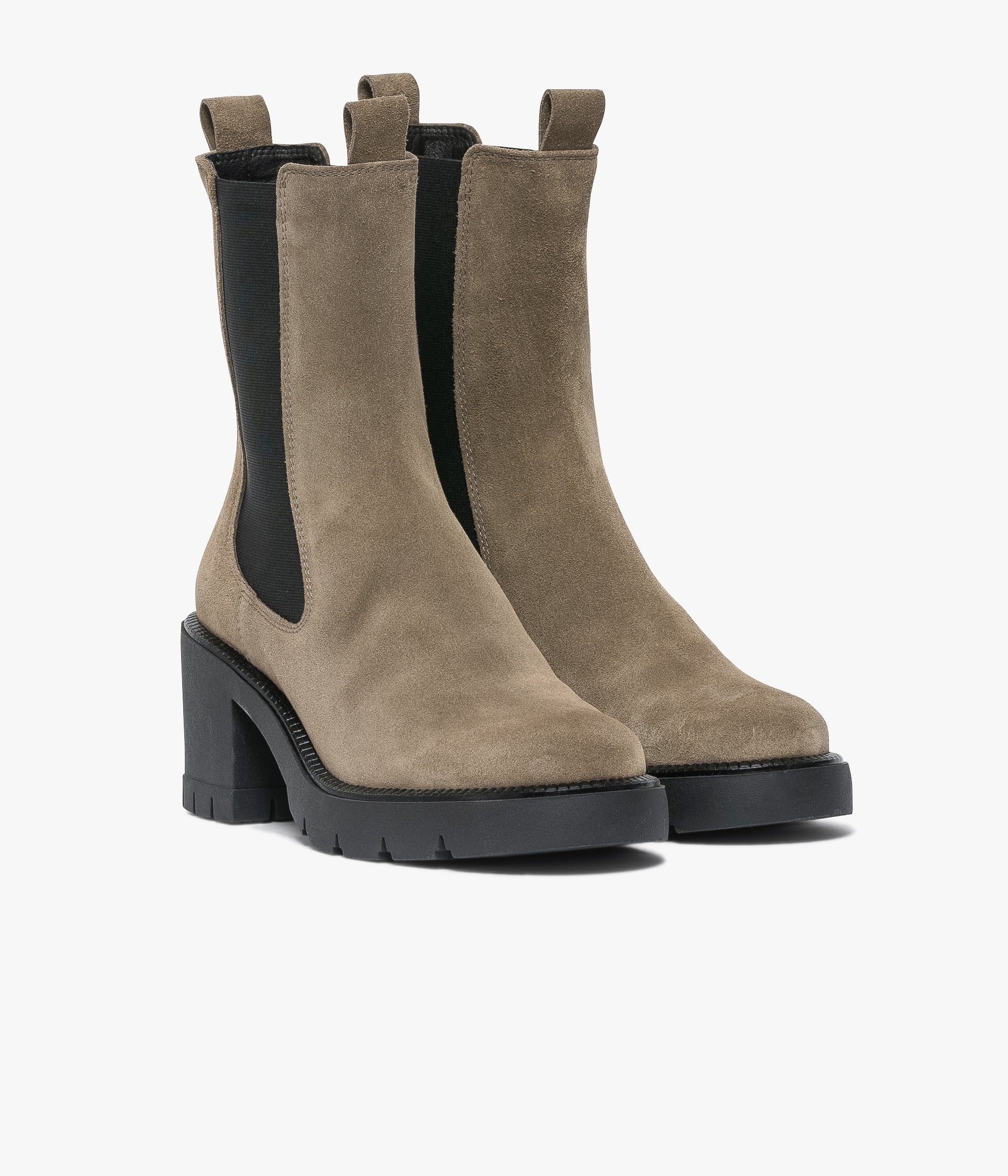 Newham strappy nubuck chelsea boots discount
