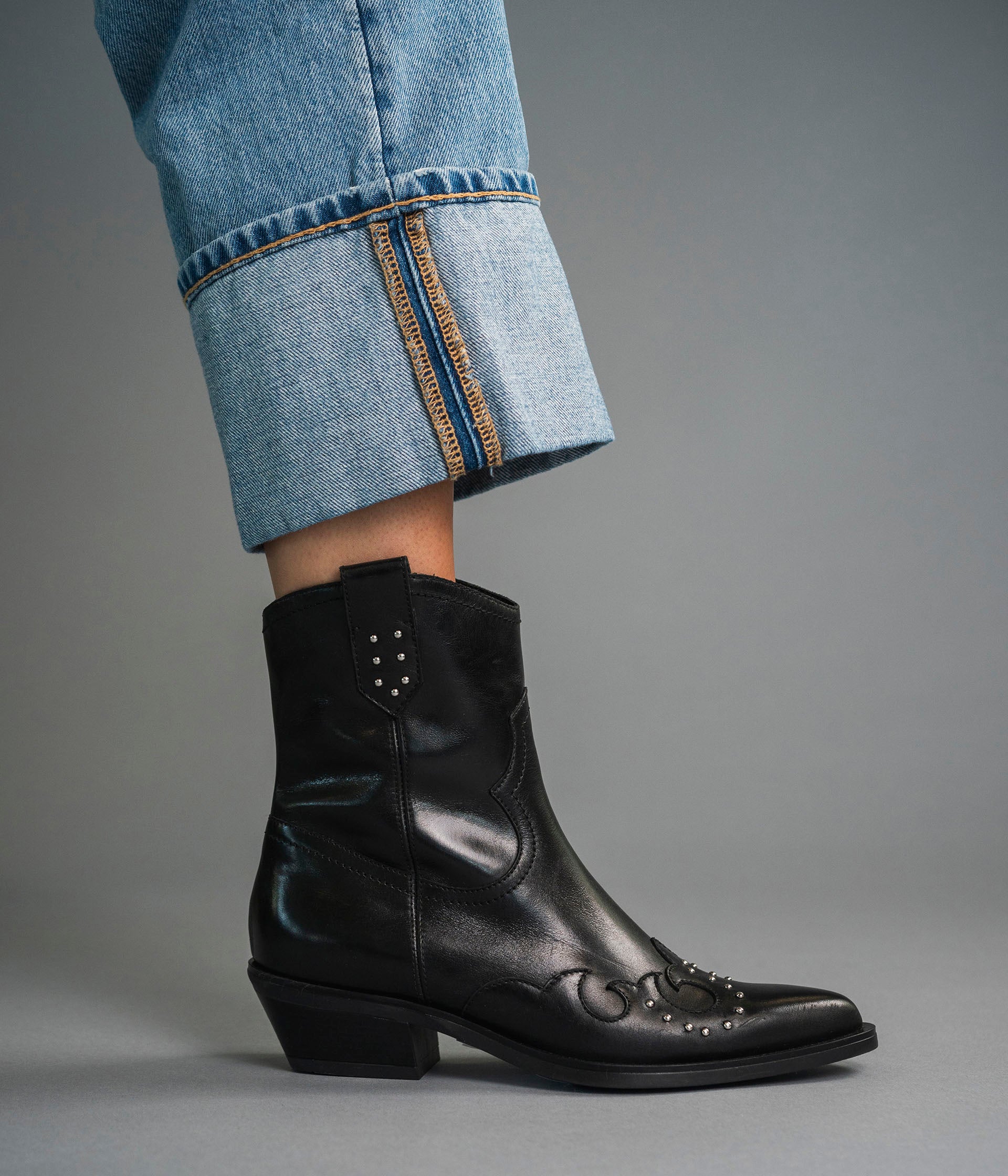 SANTANA BLACK ANKLE BOOTS Low boots WOMEN Bocage
