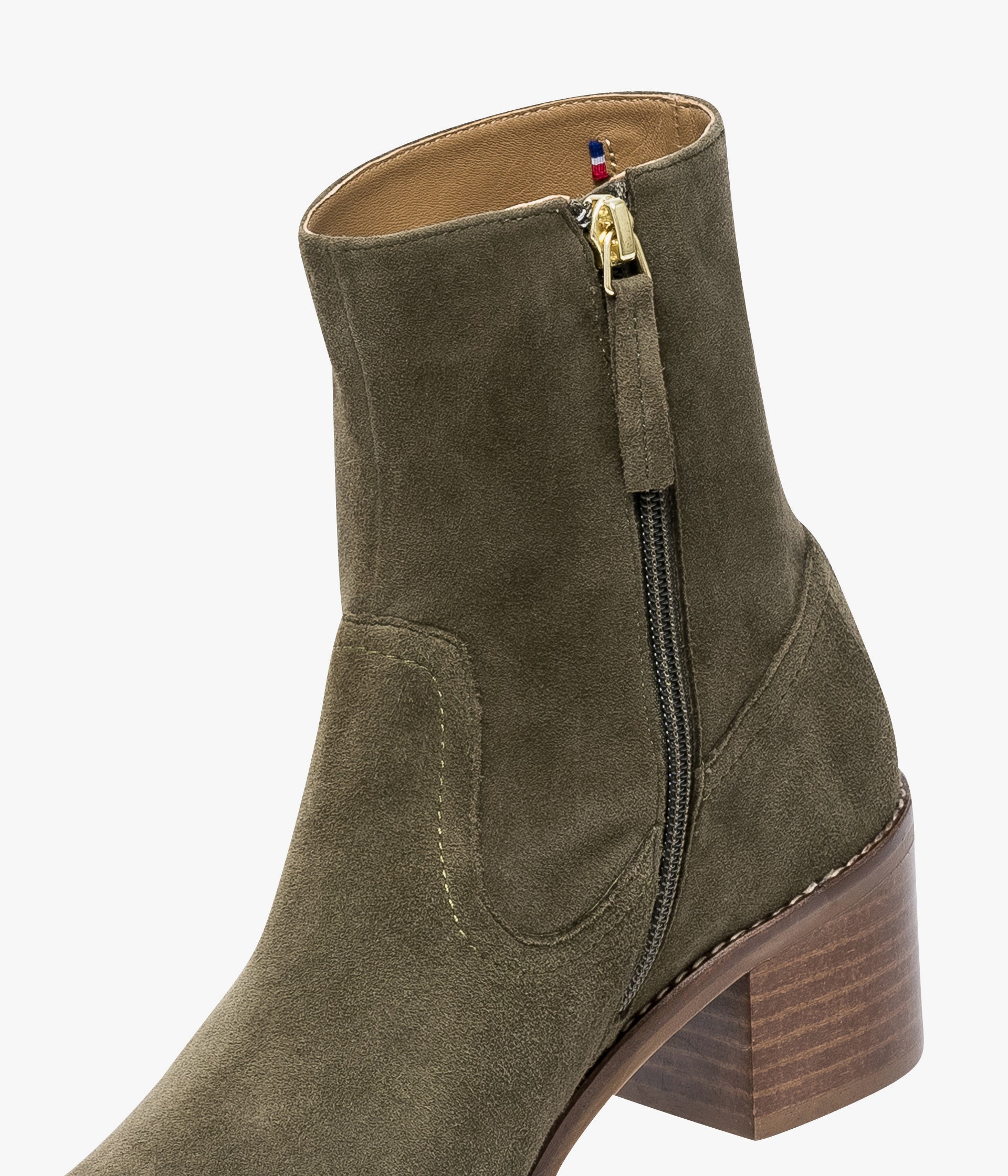 KHAKI TALMA BOOTS Low boots WOMEN Bocage