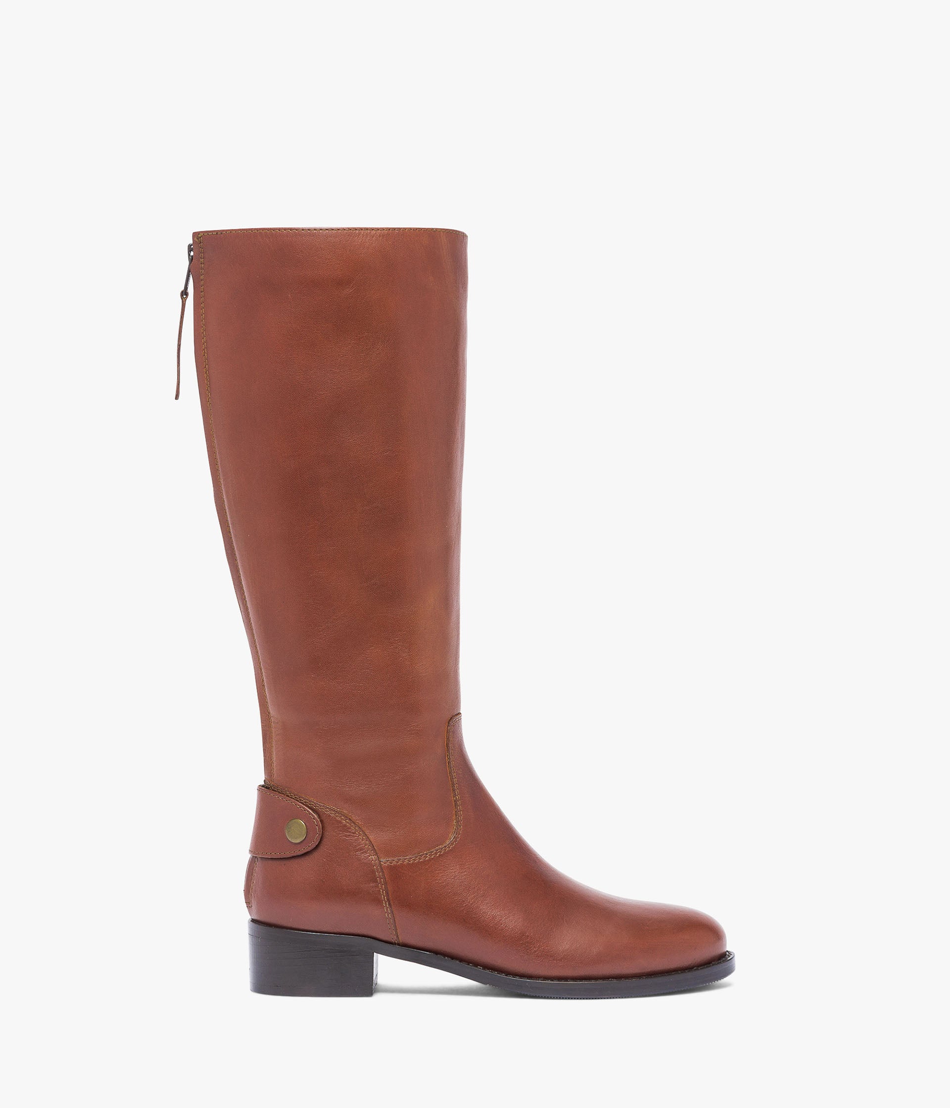 Melissa button back deals zip wide calf