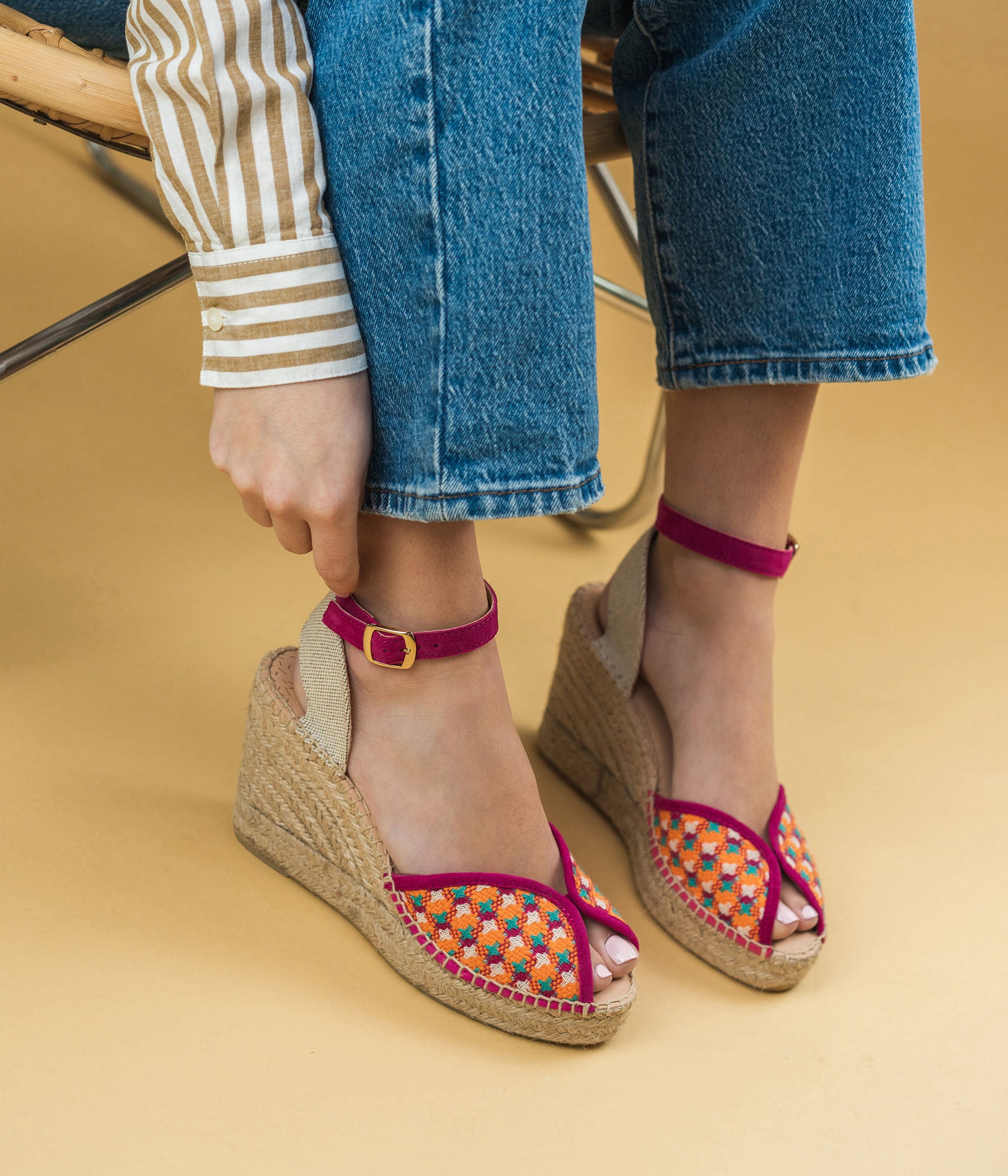 Women s wedge sandals Bocage