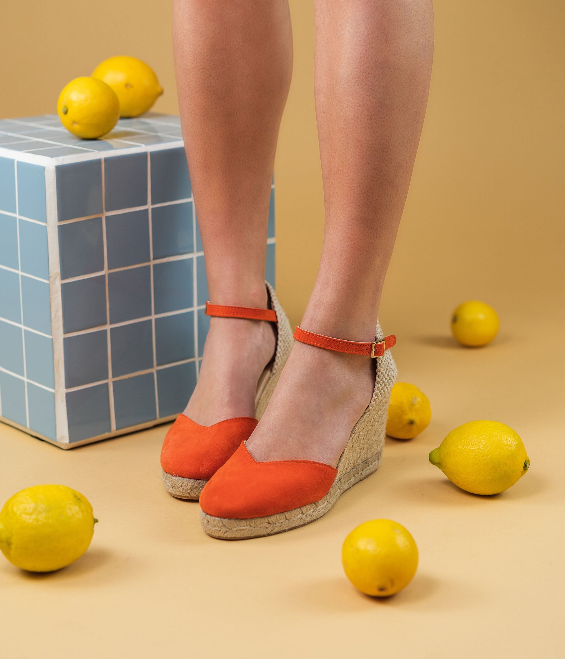 ORANGE HELIANNE SANDAL Sandals WOMEN Bocage