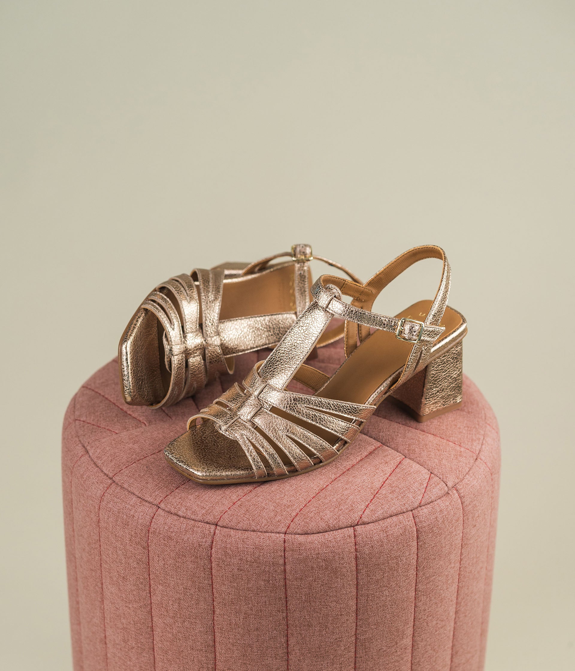 GOLD HOLGA SANDAL Sandals WOMEN Bocage