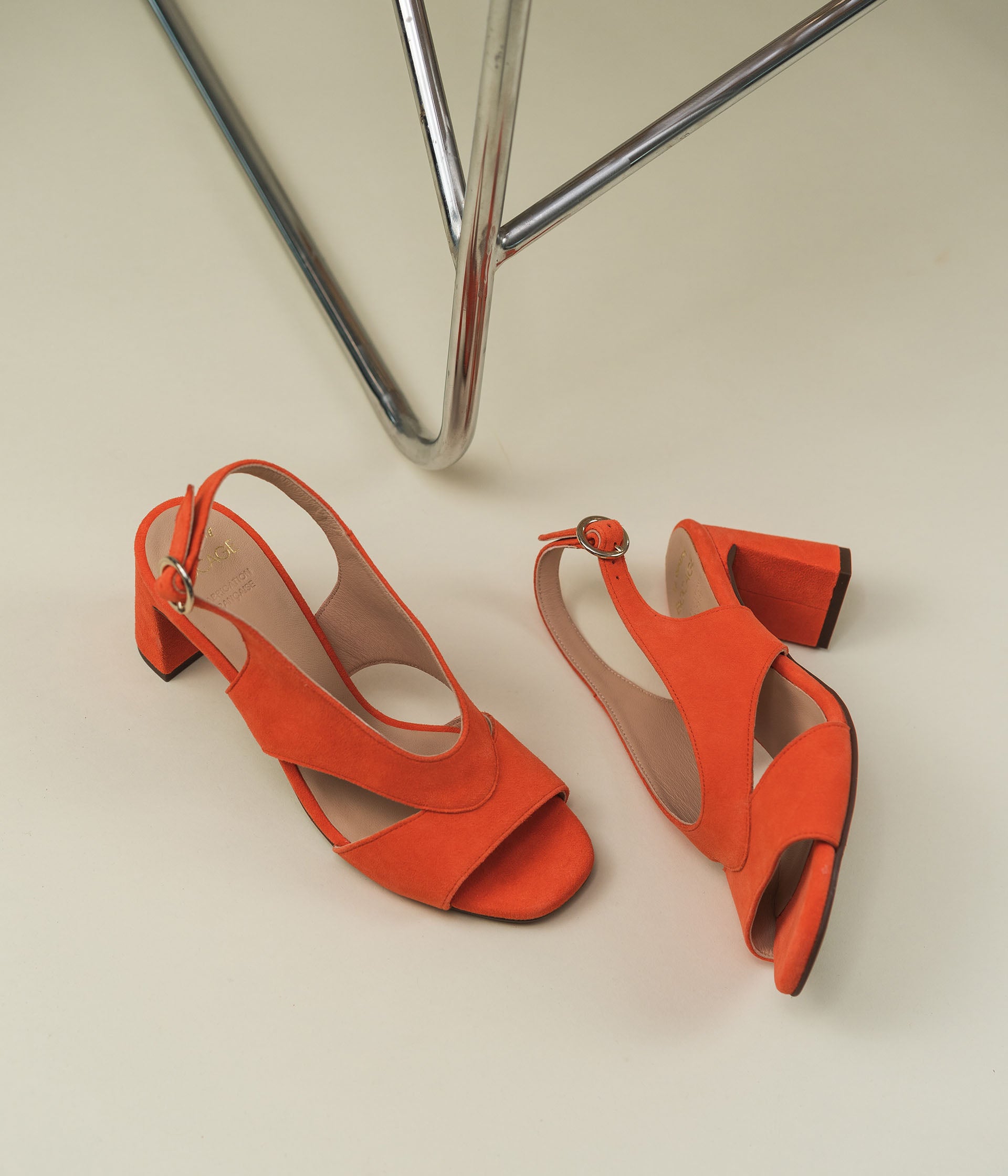 ORANGE POESIE SANDAL Sandals WOMEN Bocage
