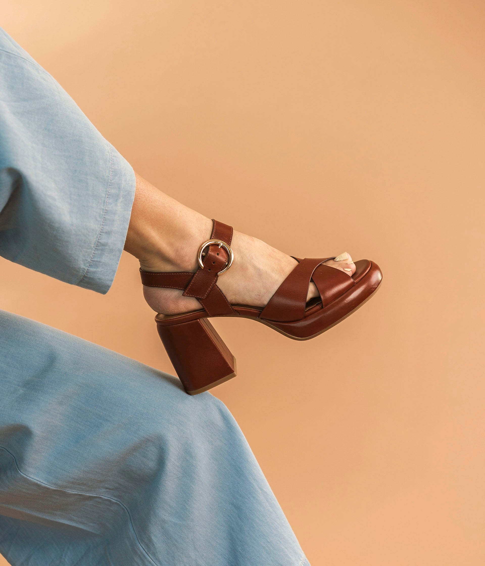 Cognac womens heels hotsell