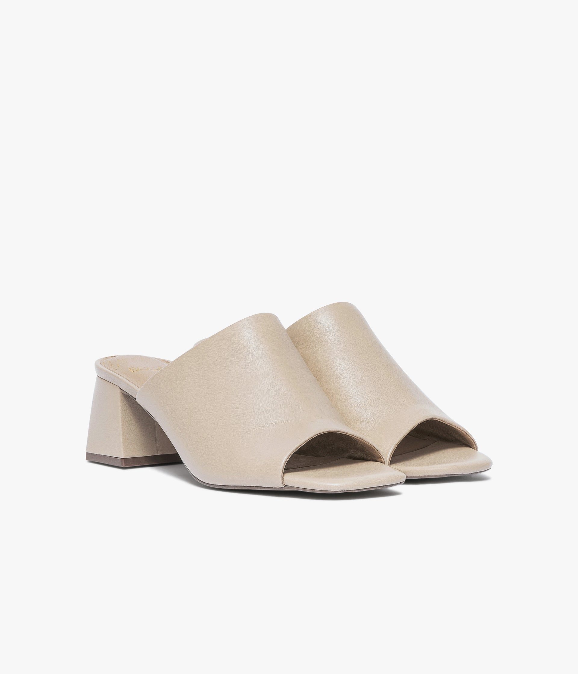 Womens beige mules cheap