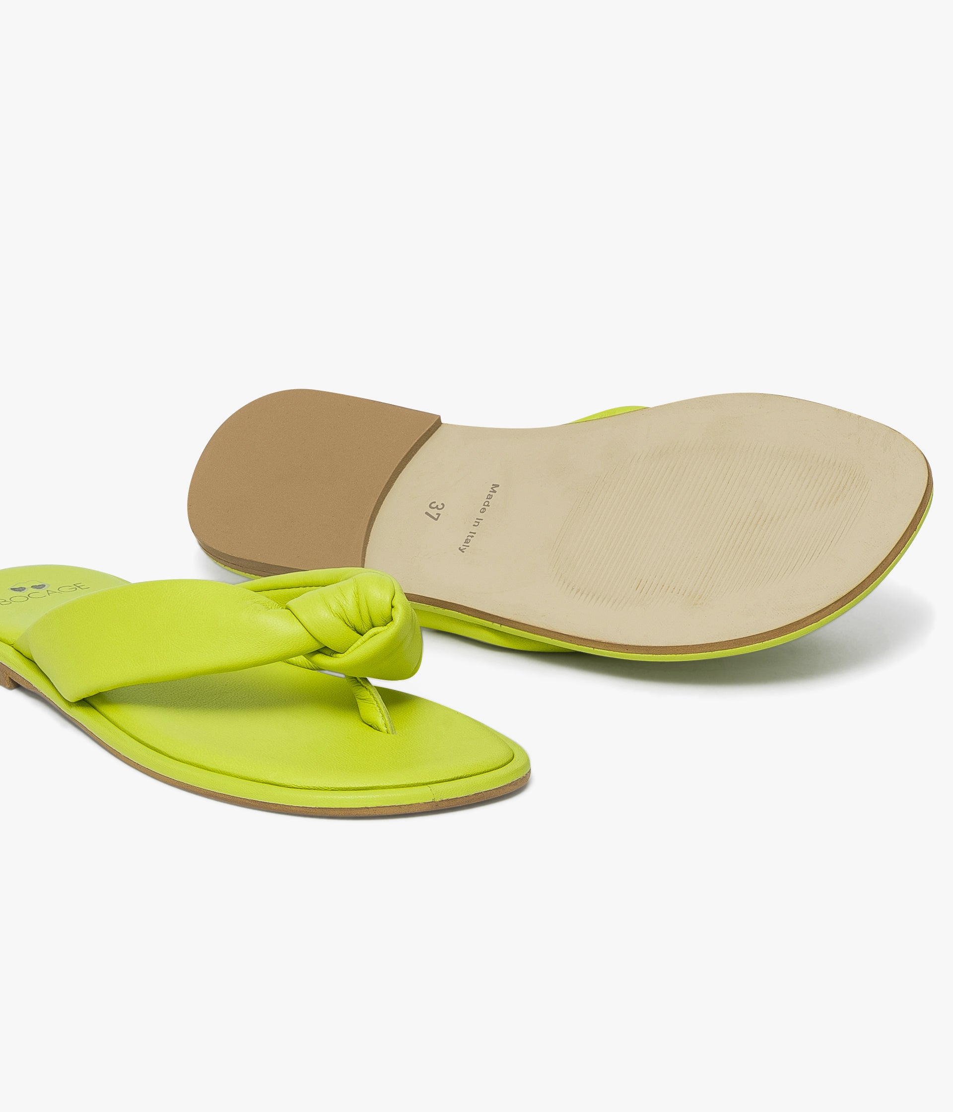 GREEN WENDY FLIP FLOP Slippers shoes WOMEN Bocage