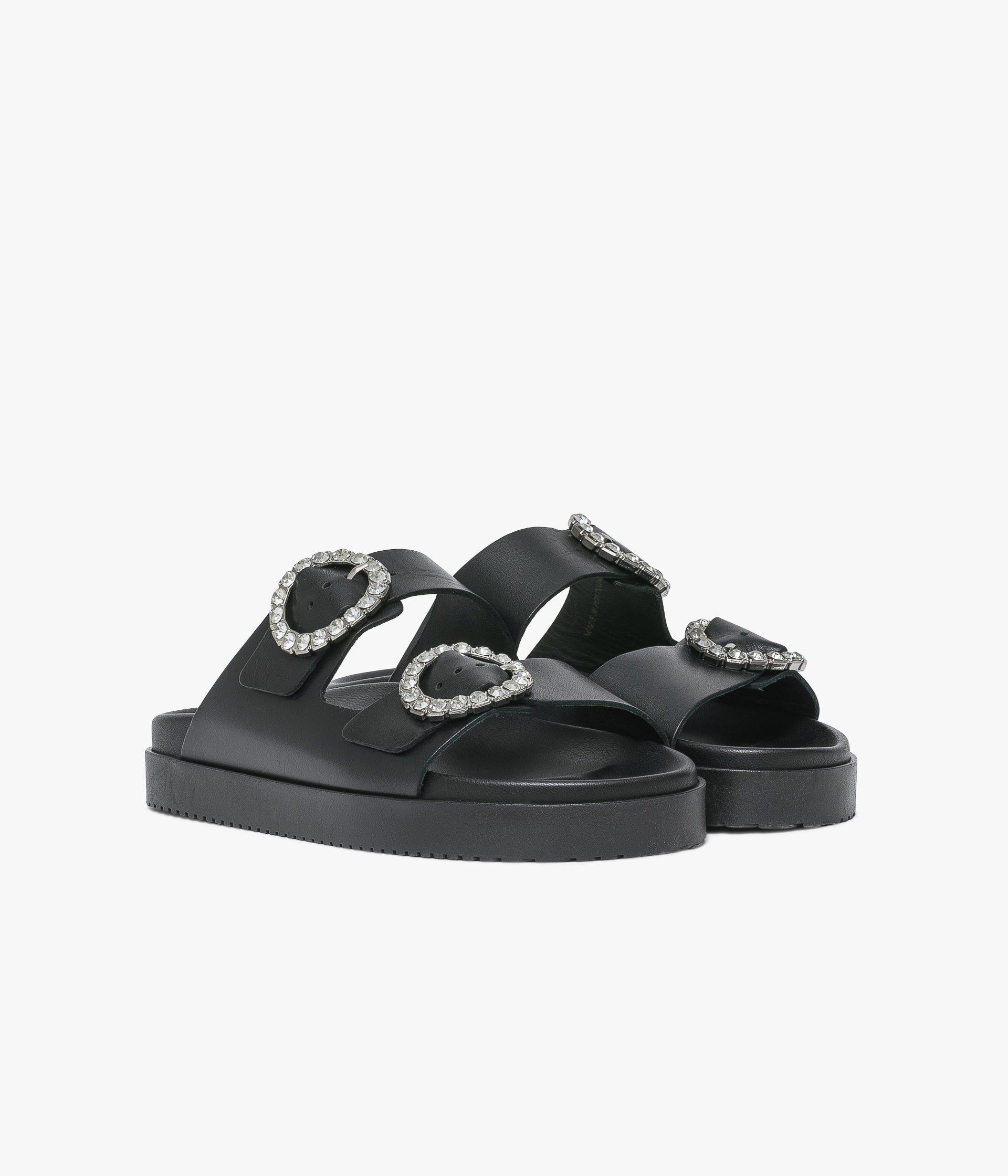 Miss Z Mule - 80 mm Mules - Patent calf leather - Black - Women - Christian  Louboutin Monaco
