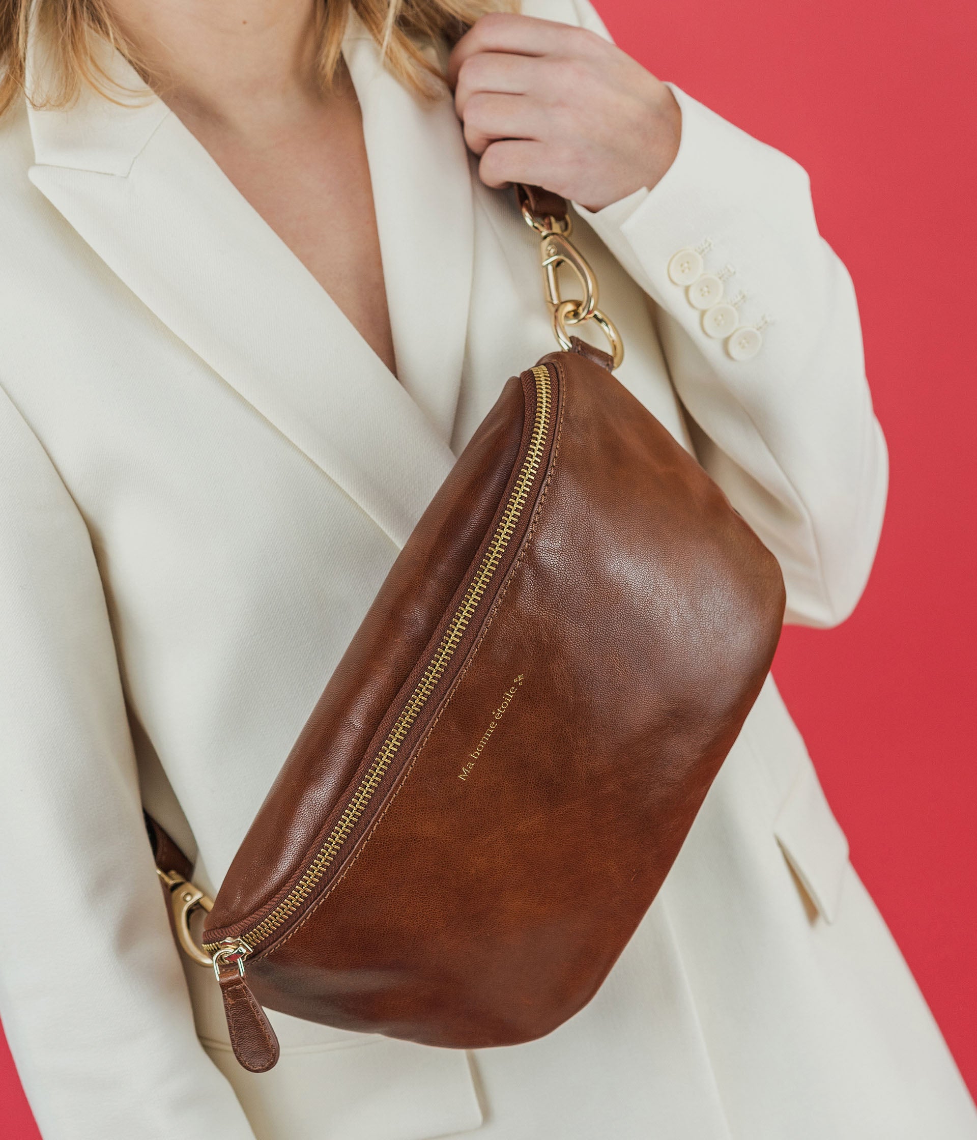 Banane femme sales cuir