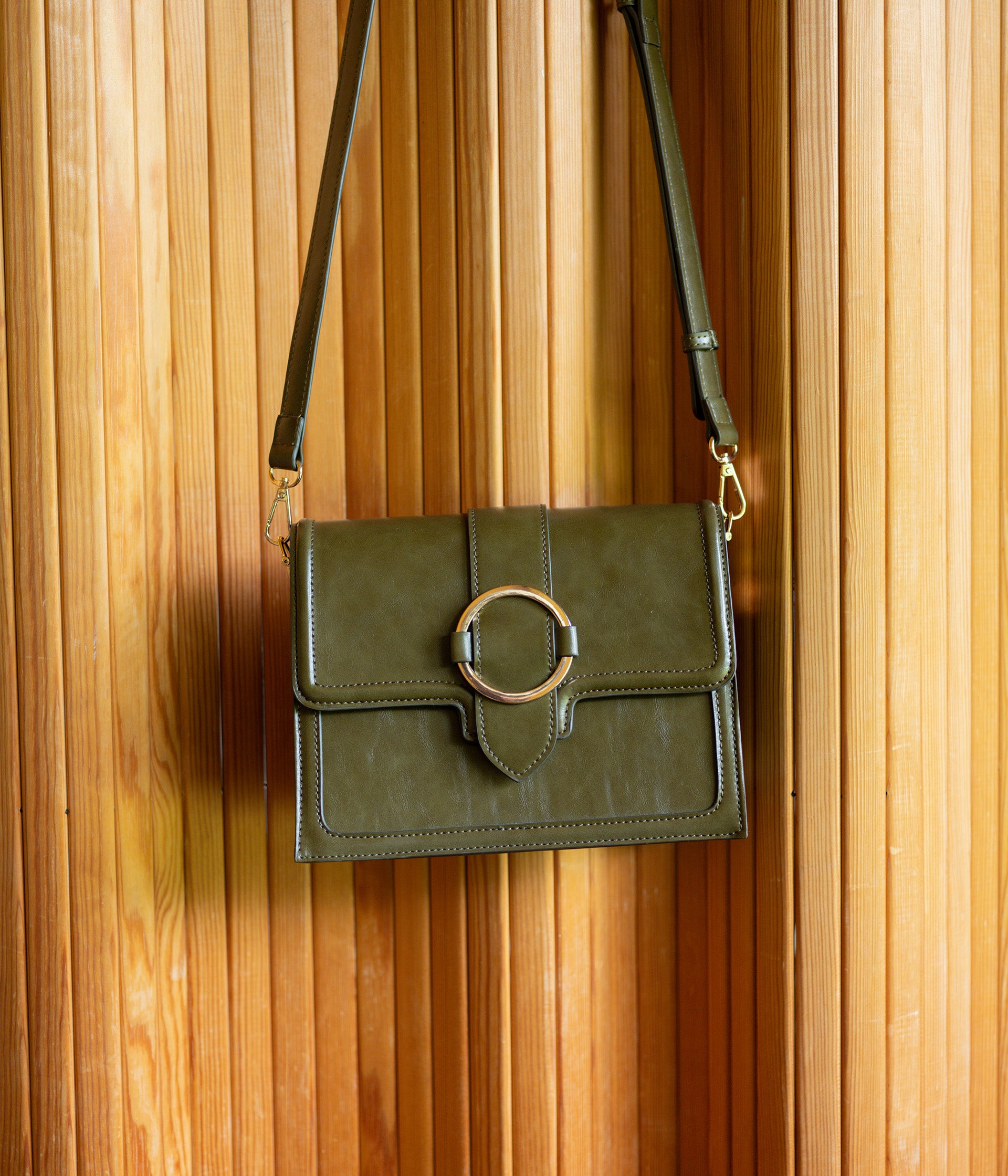 ANNA GREEN BAG - Medium size LEATHER GOODS | Bocage ANNA GREEN BAG - Medium size LEATHER GOODS | Bocage