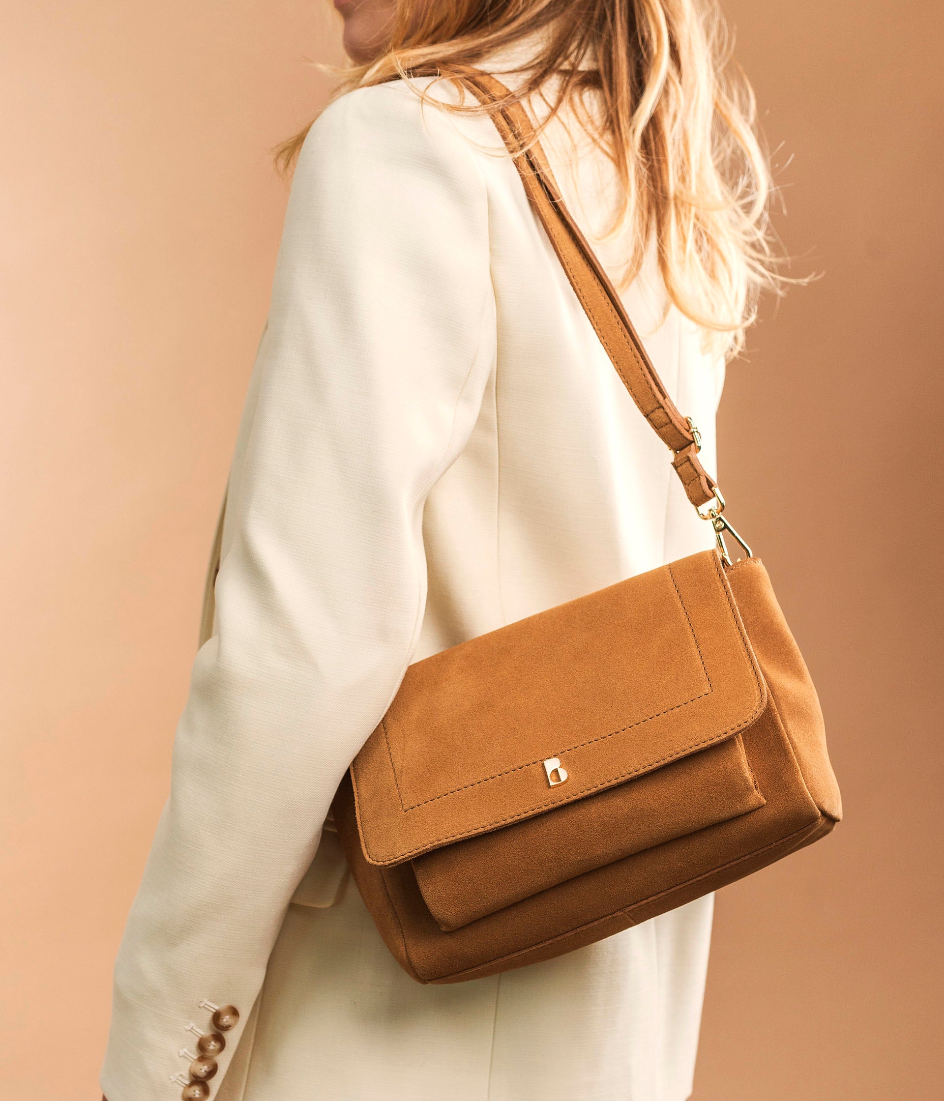 BEIGE CALIN BAG Medium size LEATHER GOODS Bocage