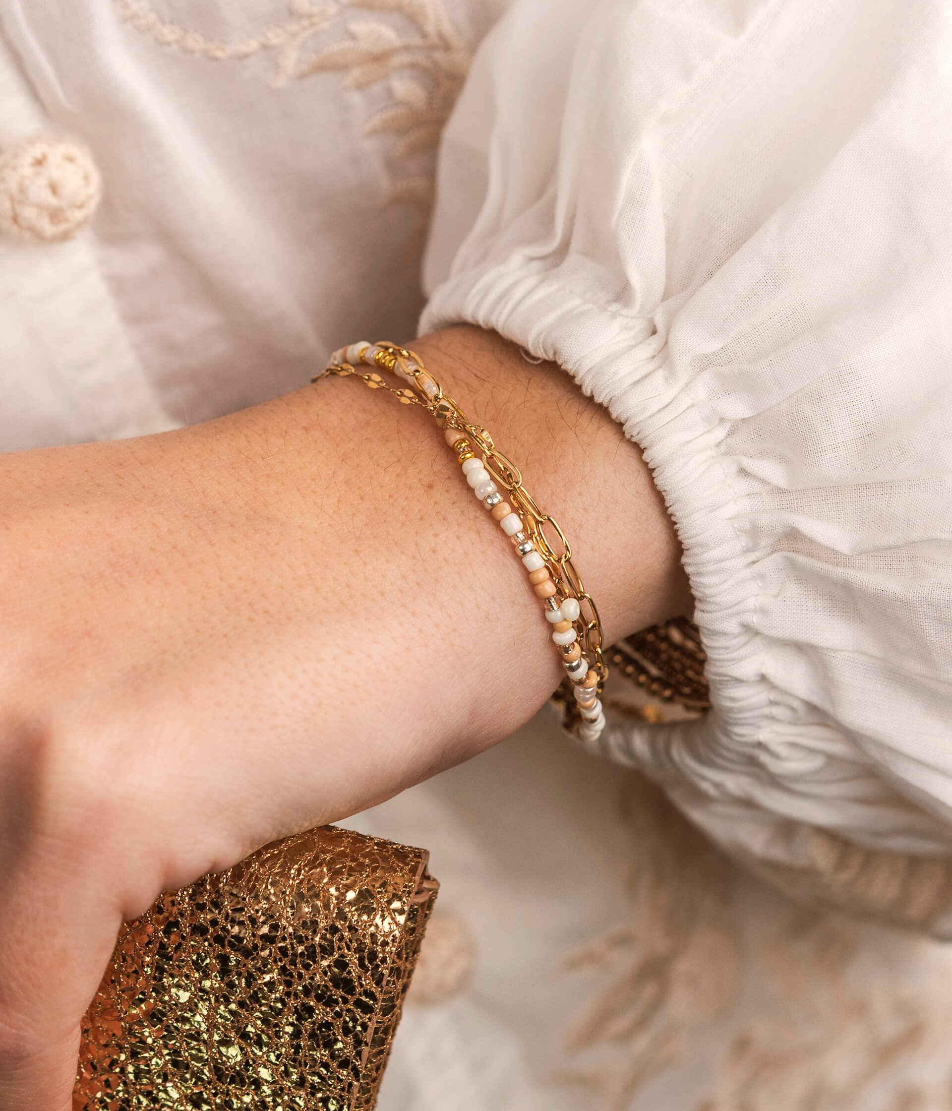 BILLIE GOLD BRACELET Jewellery Accessories Bocage